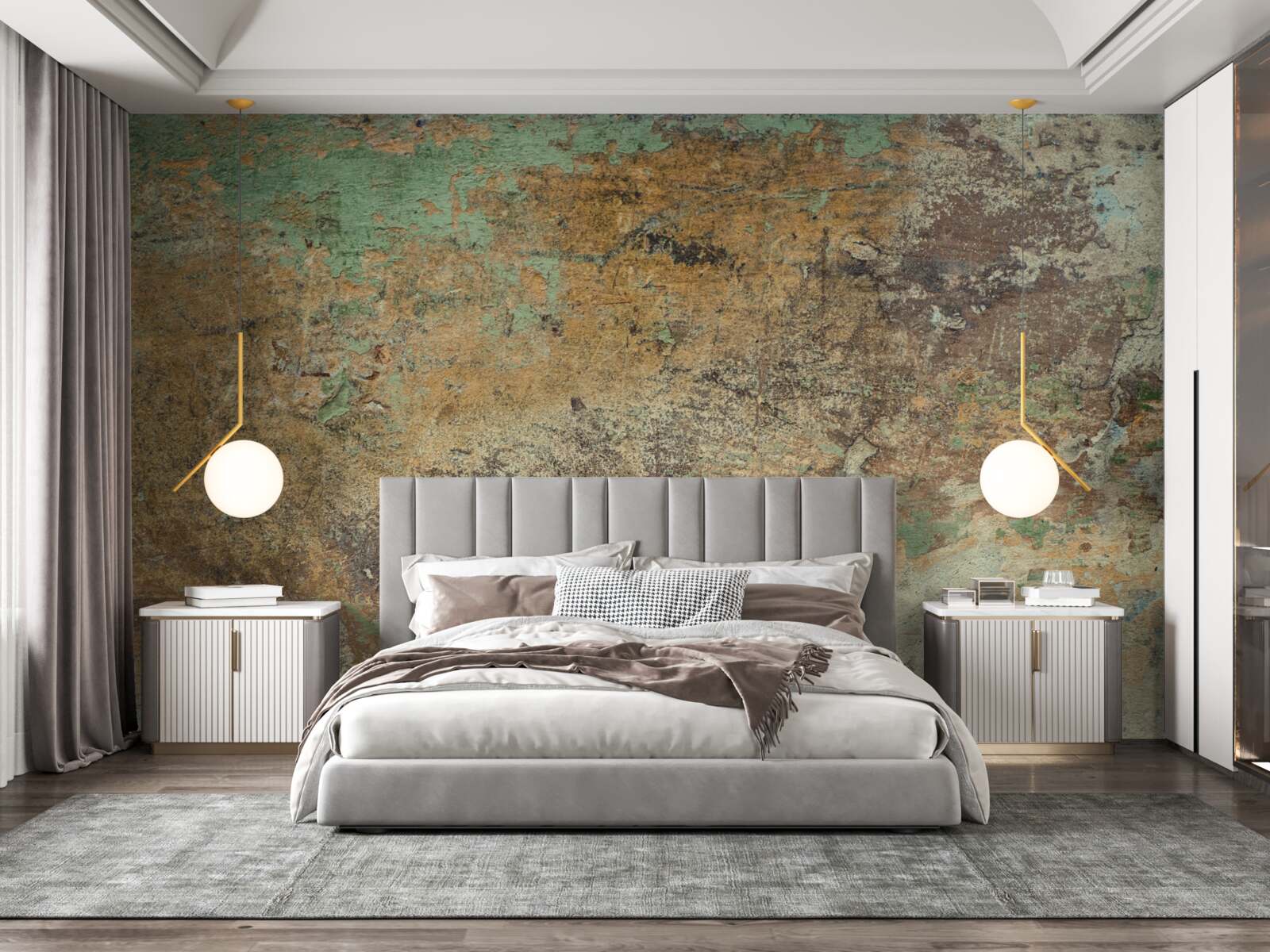 Fototapeta struktura zanieczyszczonej ściany