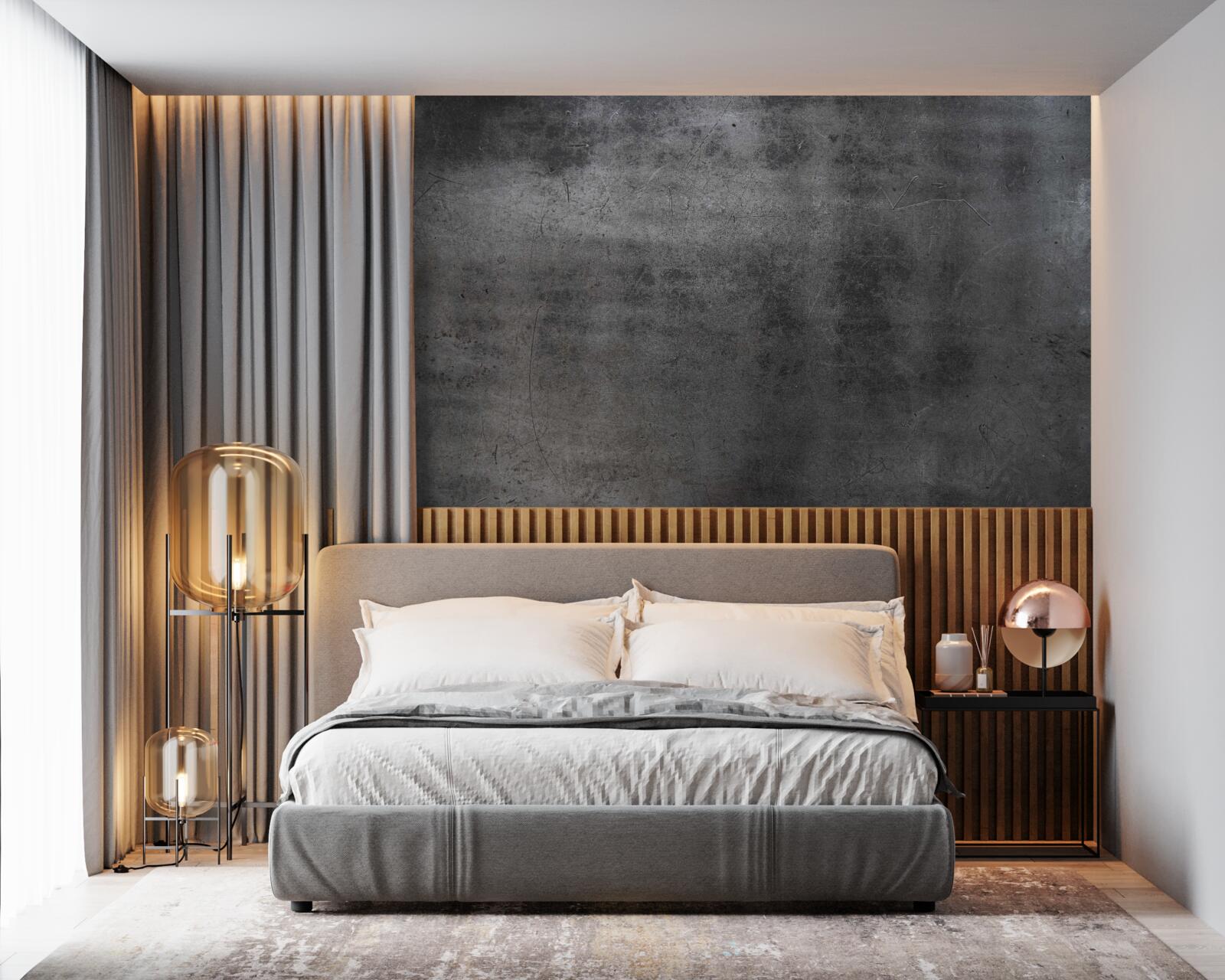 Fototapeta metaliczny grunge w ciemnych kolorach