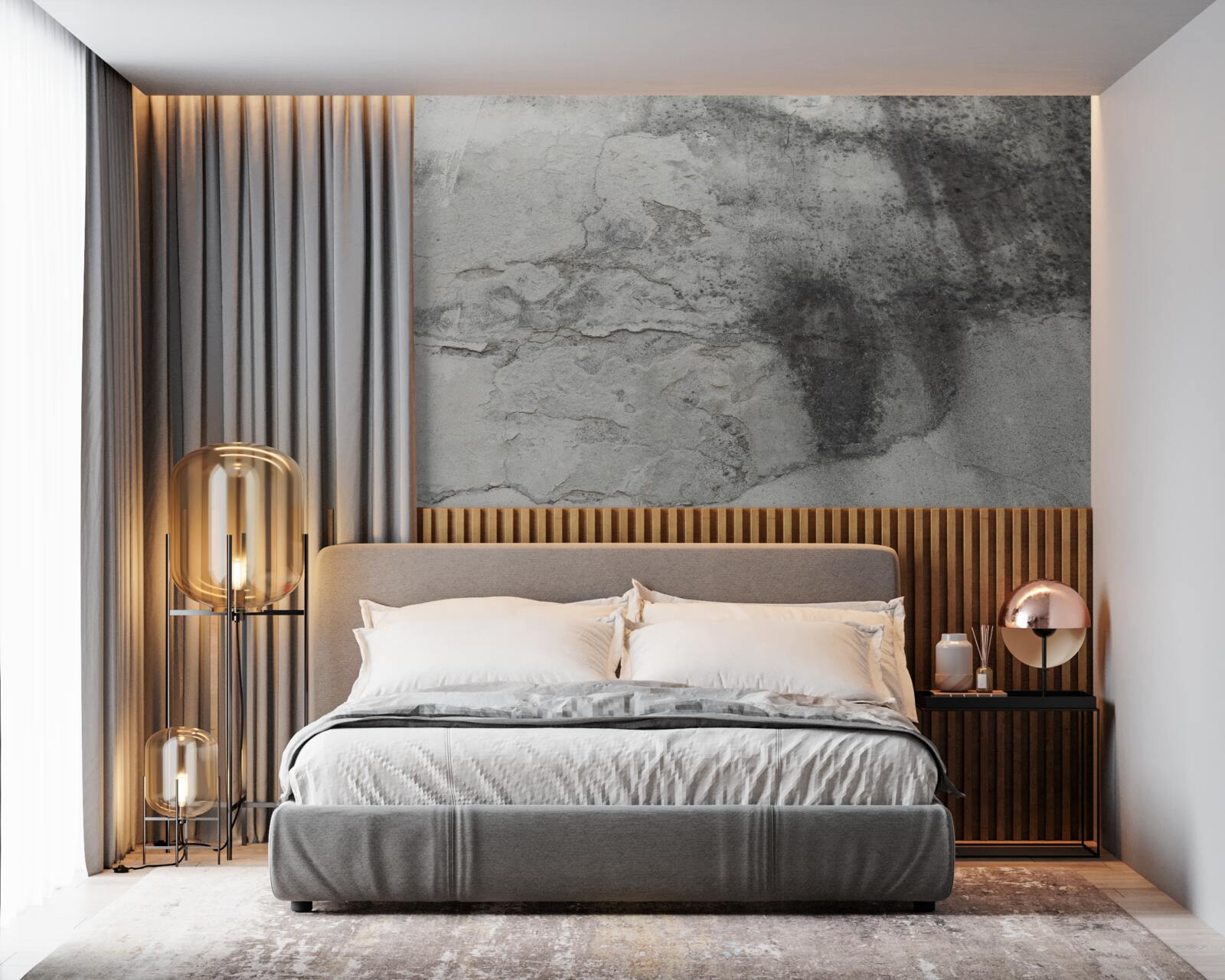 Fototapeta struktura w odcieniach popiołu