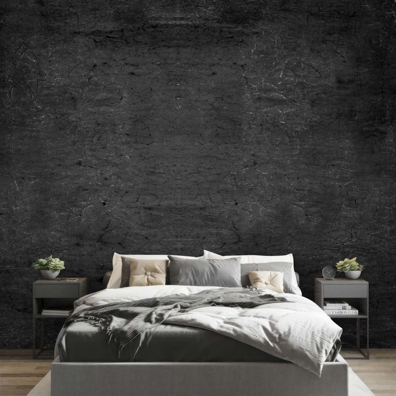 Fototapeta ciemna cementowa ściana
