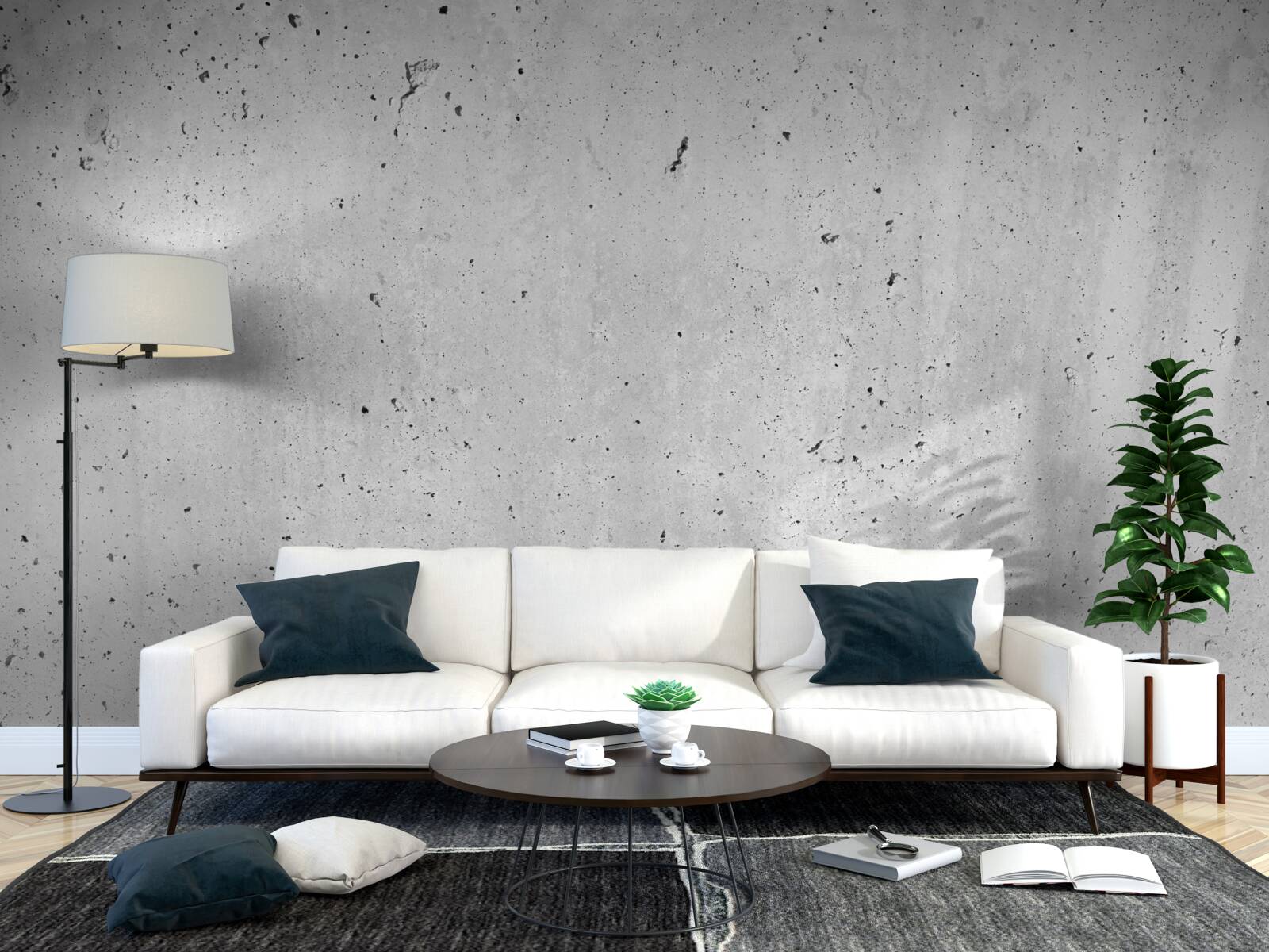 Fototapeta tekstura ściany betonowej