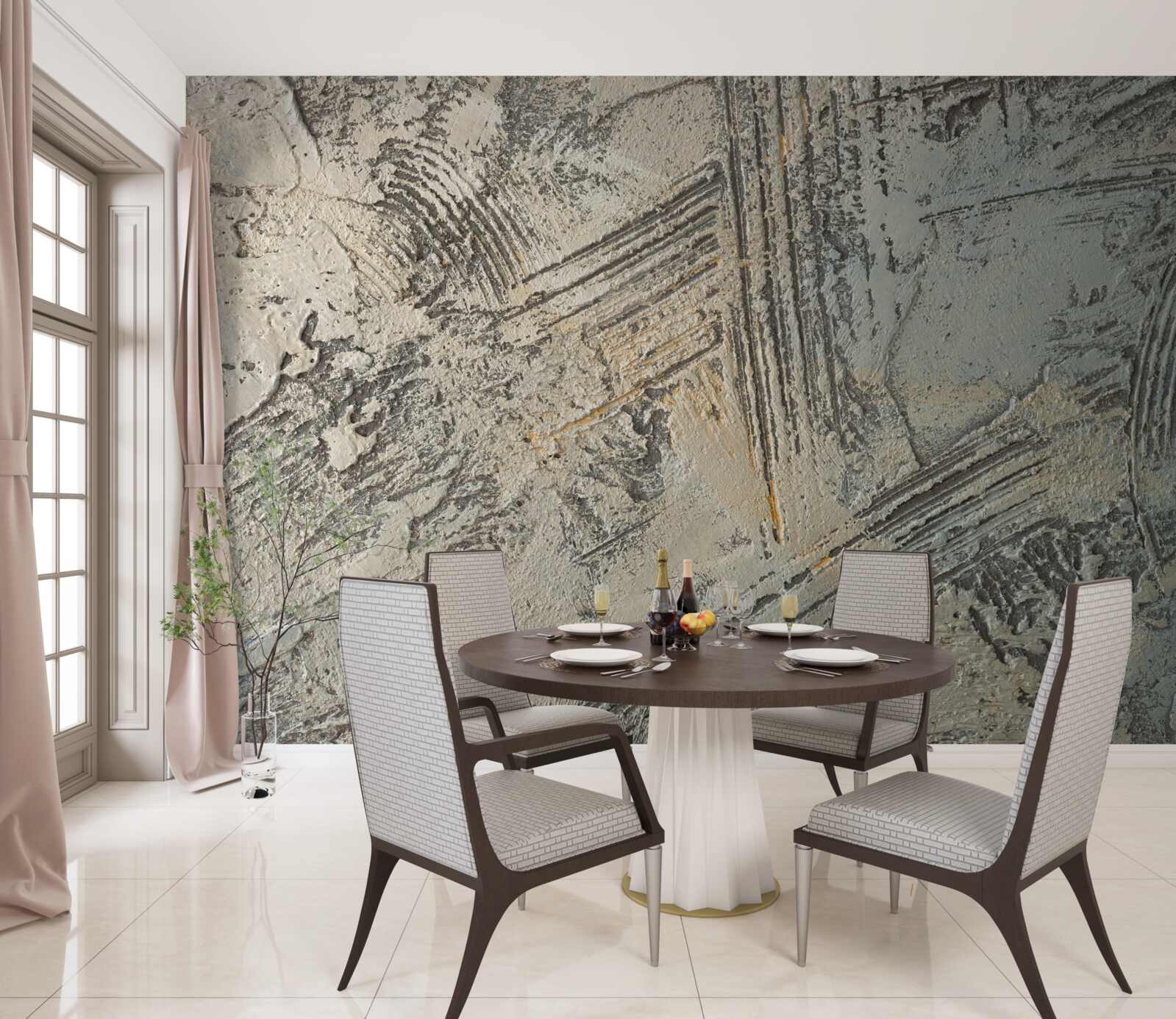 Fototapeta unikalny tynk dekoracyjny