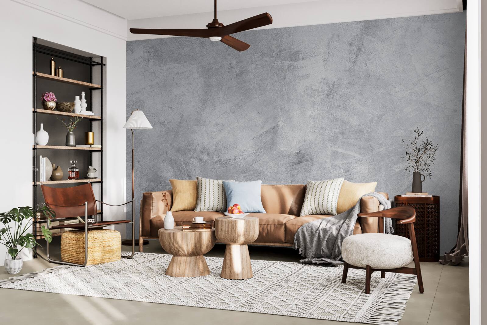 Fototapeta Ściana w stylu loftu wykonana z gipsu