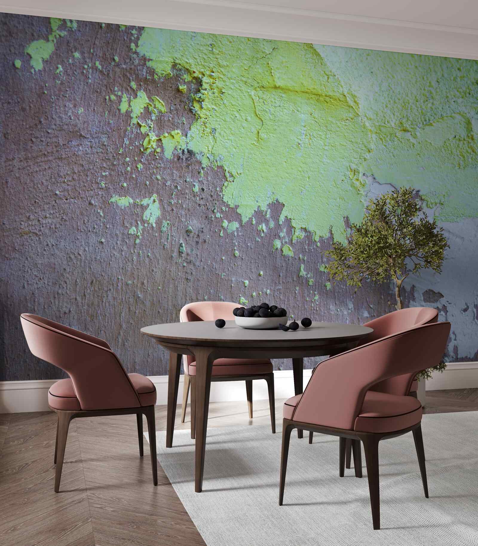 Fototapeta ciemny tynk dekoracyjny