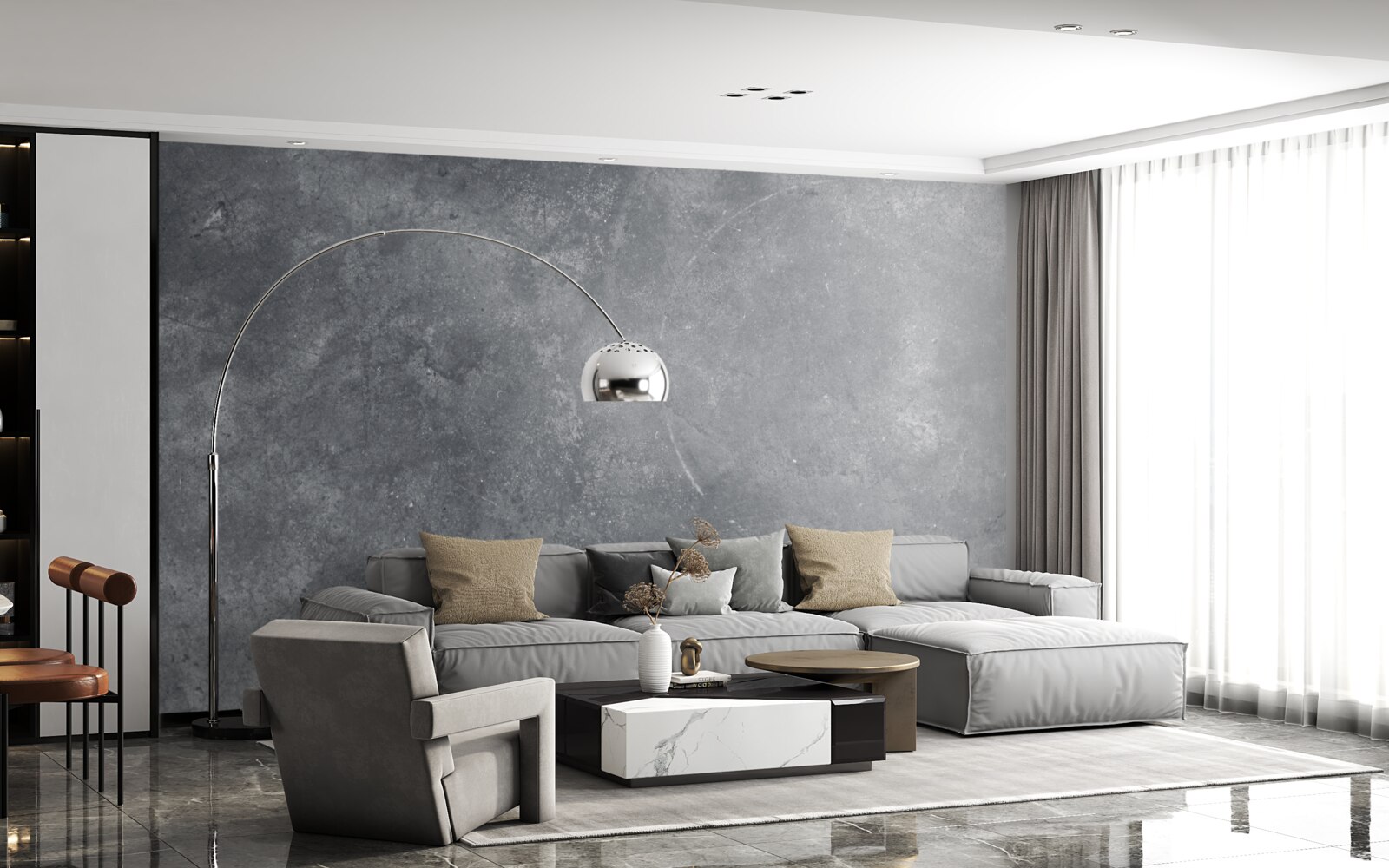 Fototapeta szara powierzchnia