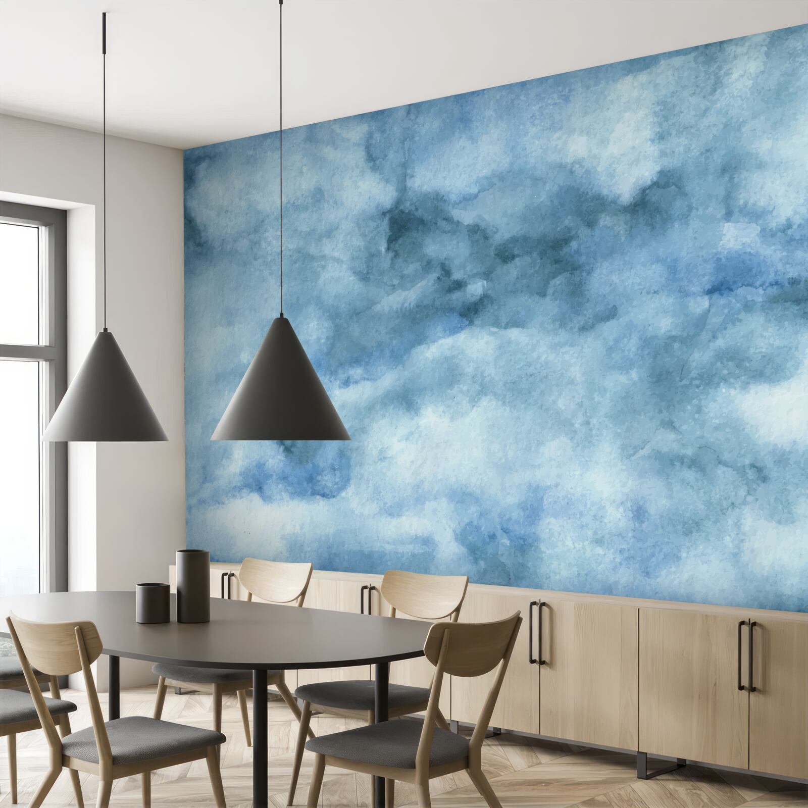 Fototapeta niewyraźna mgławica chmur