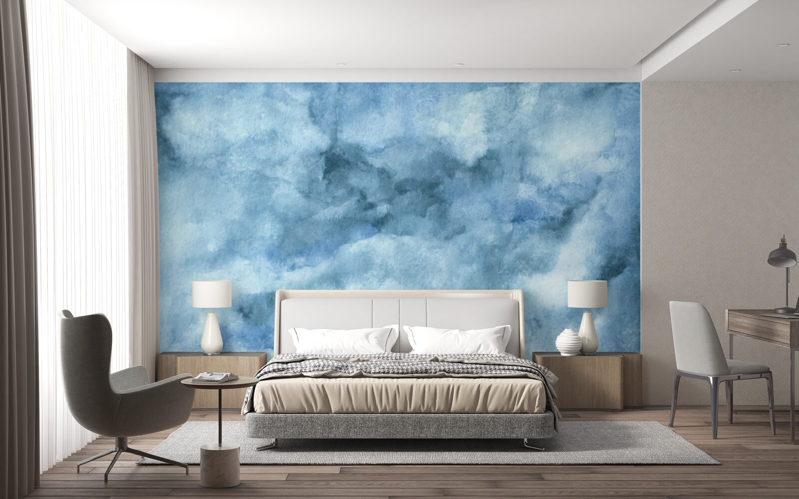 Fototapeta niewyraźna mgławica chmur