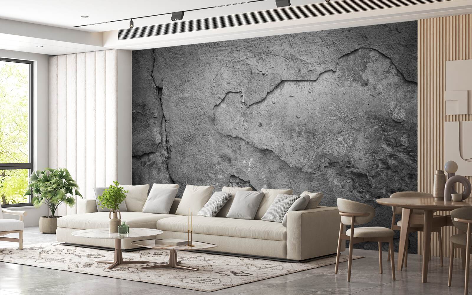 Fototapeta starożytna rozpadająca się bariera