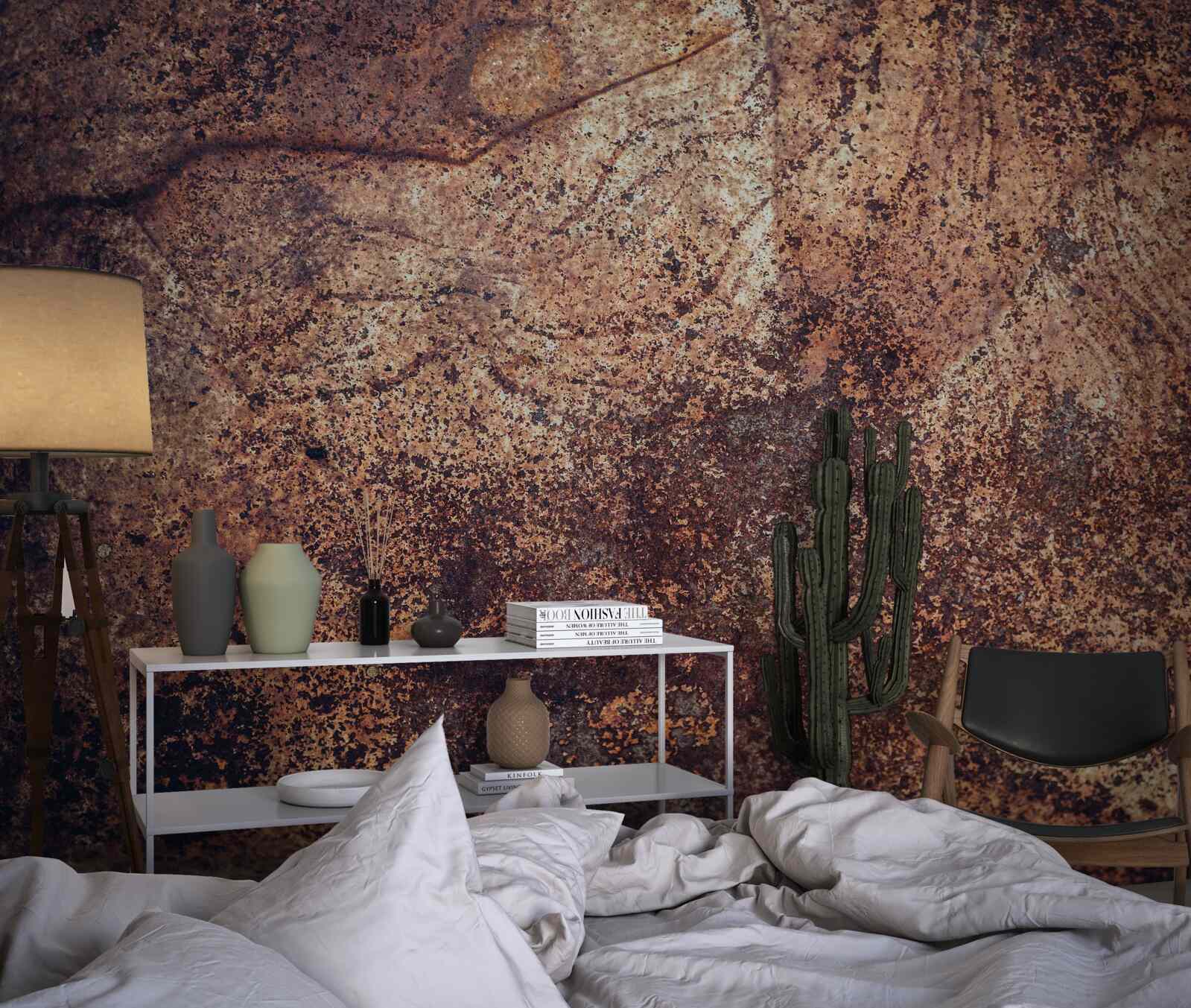 Fototapeta przyciemnione obszary rdzy