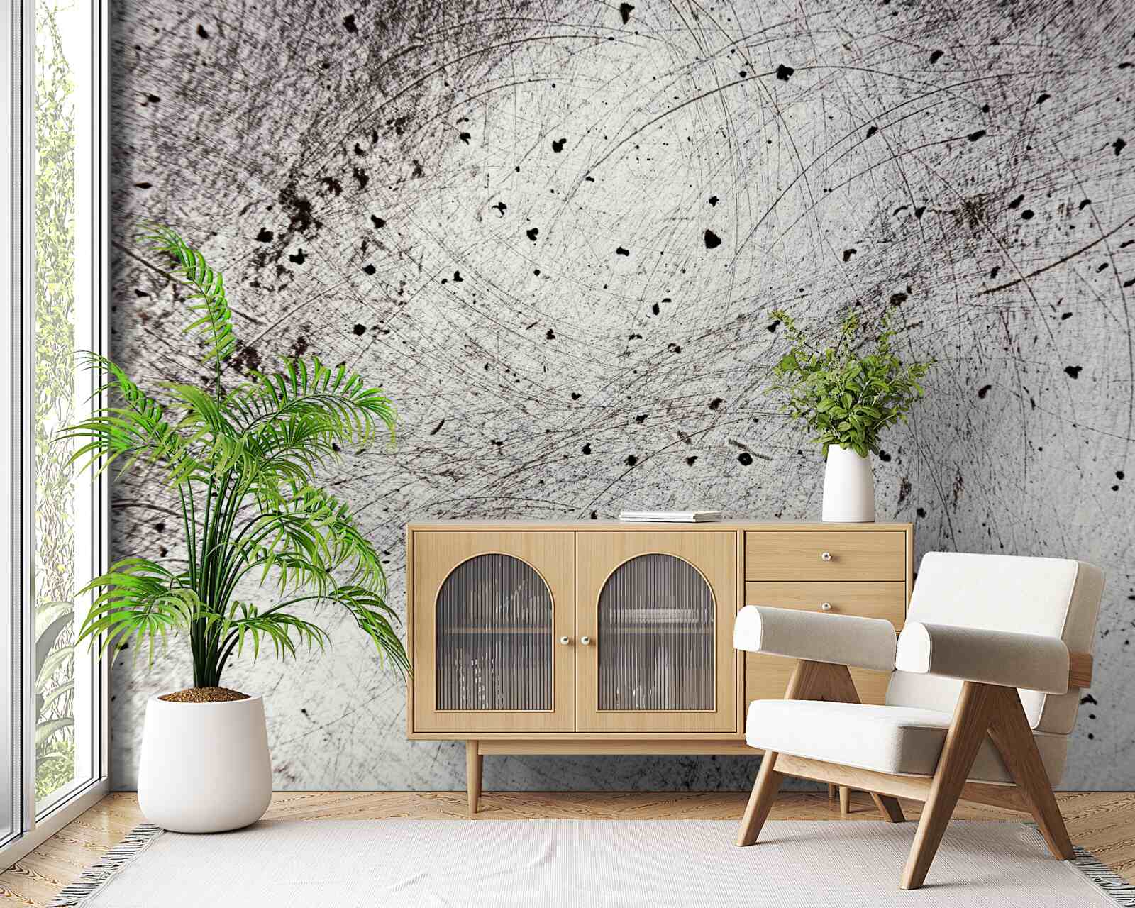 Fototapeta ciemnoszary beton