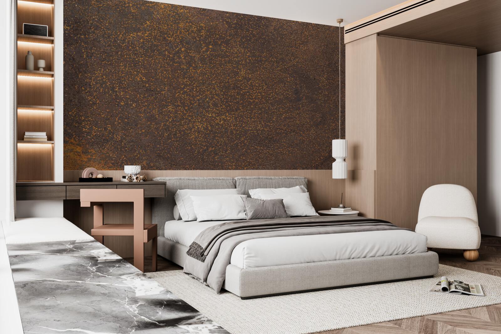 Fototapeta starożytny utleniony metal