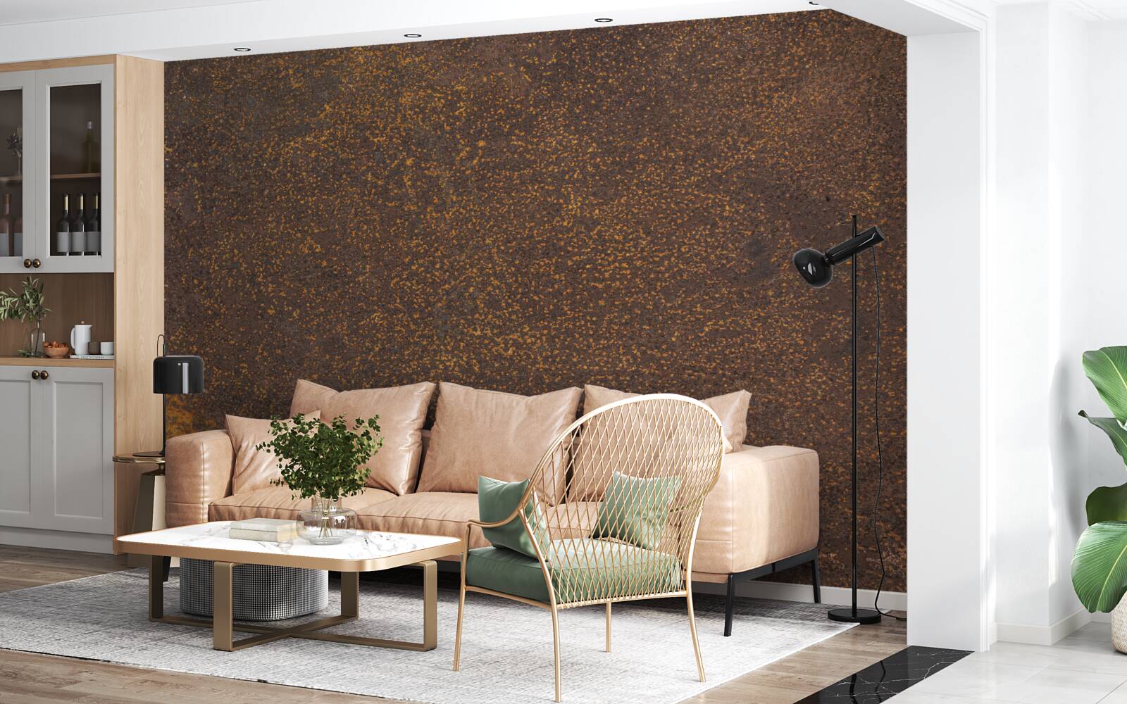 Fototapeta starożytny utleniony metal