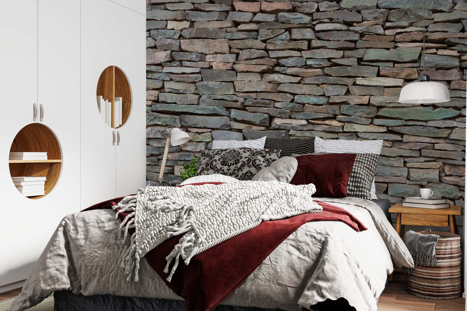 Fototapeta podłużne układanie kamieni