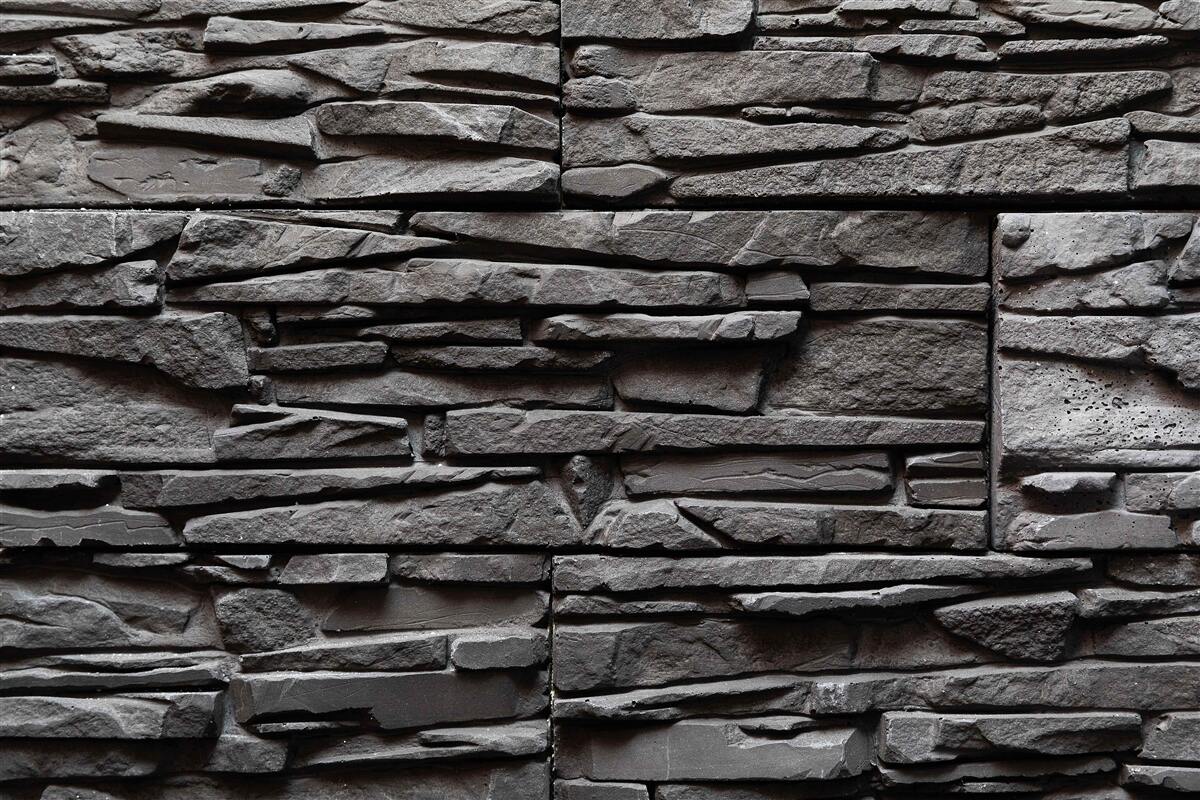 Fototapeta kamień podłużny o ciemnoszarym odcieniu