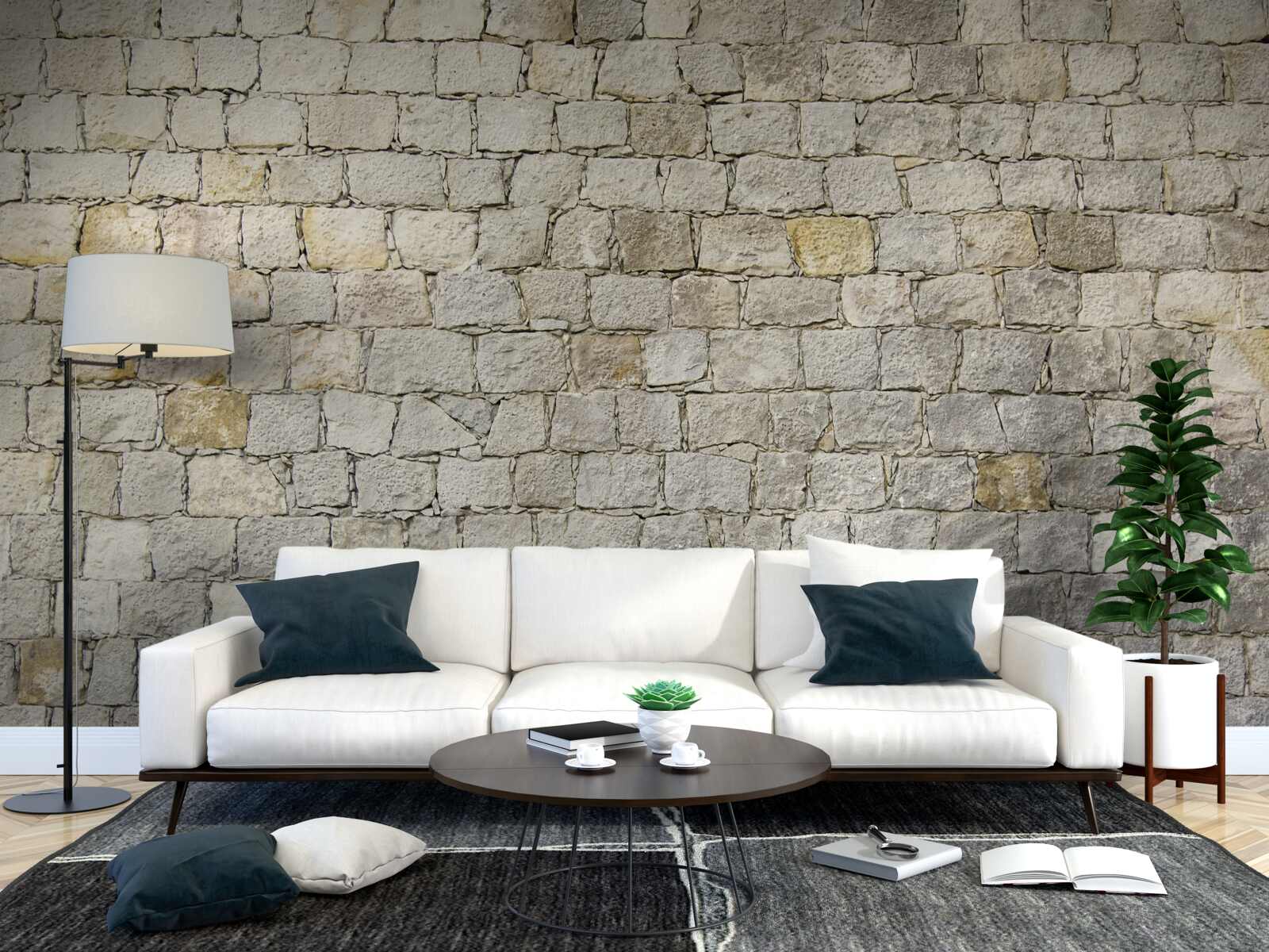 Fototapeta odtworzenie wyglądu ściany z cegły