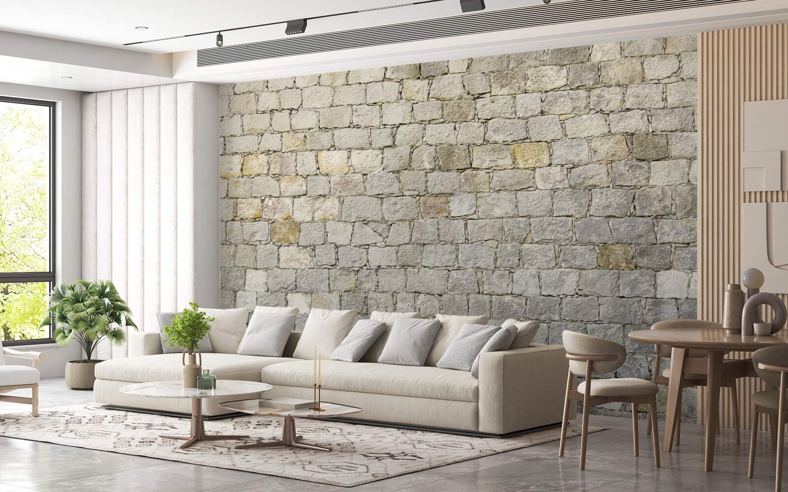 Fototapeta odtworzenie wyglądu ściany z cegły