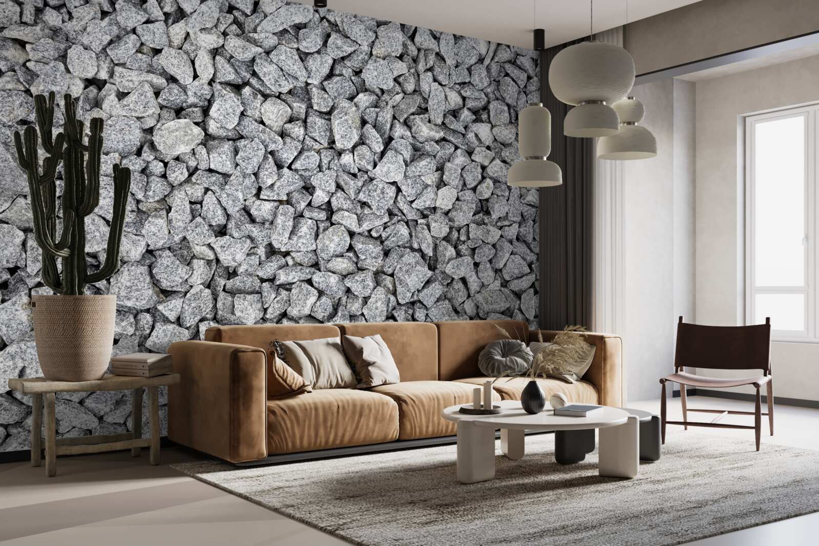 Fototapeta marmurowo-szary kamień kruszony