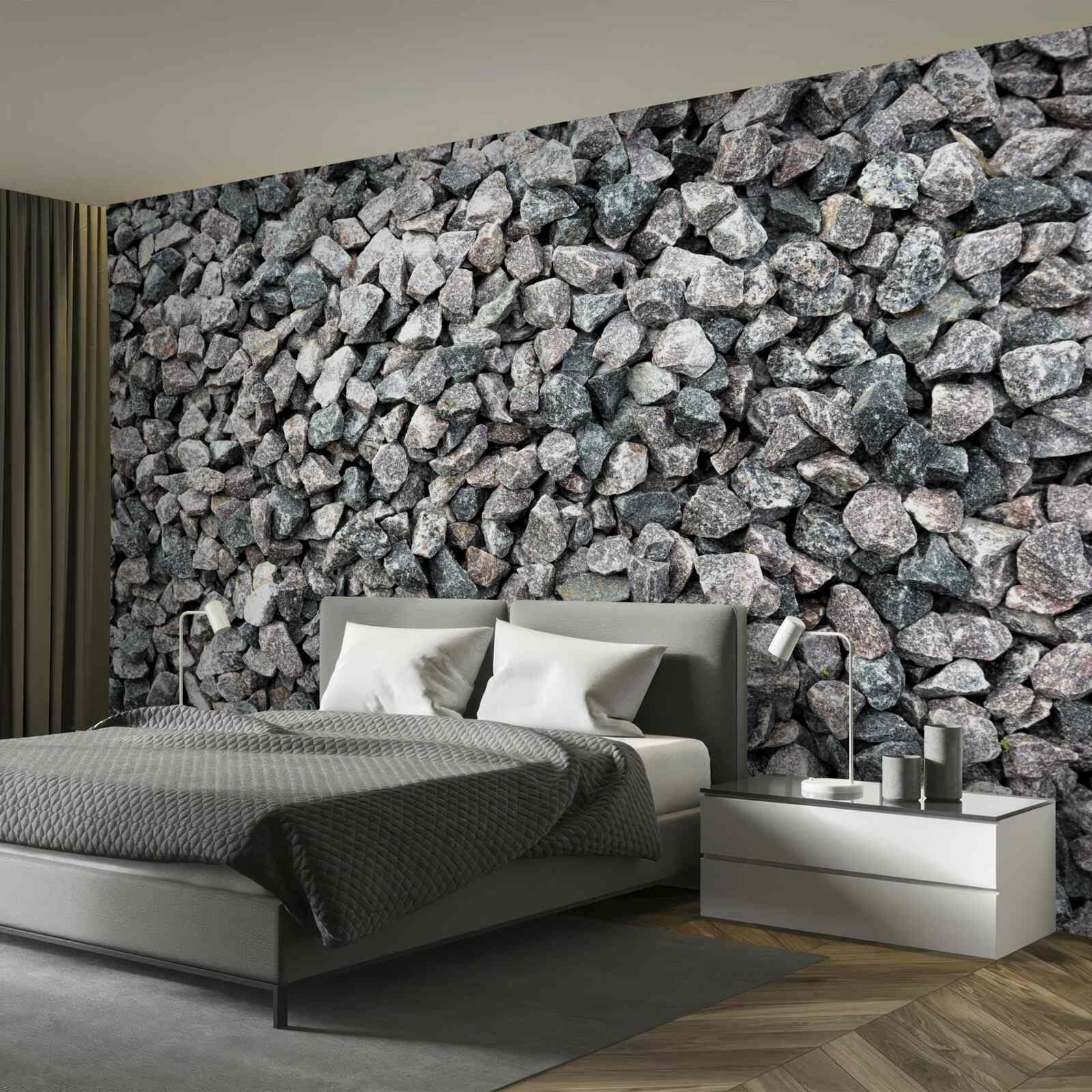 Fototapeta mnóstwo szarych kamieni