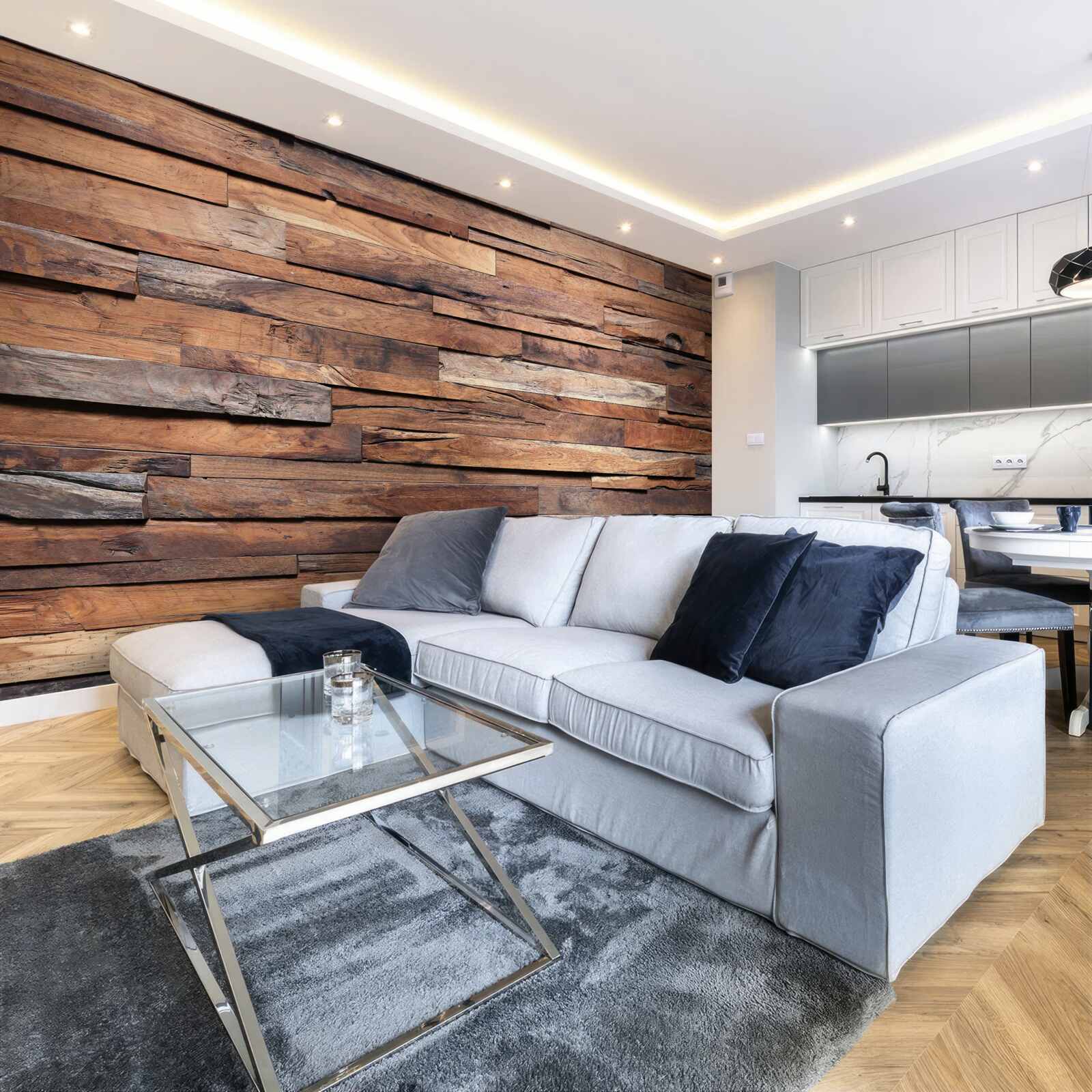 Fototapeta deska drewniana w starym brązowym odcieniu