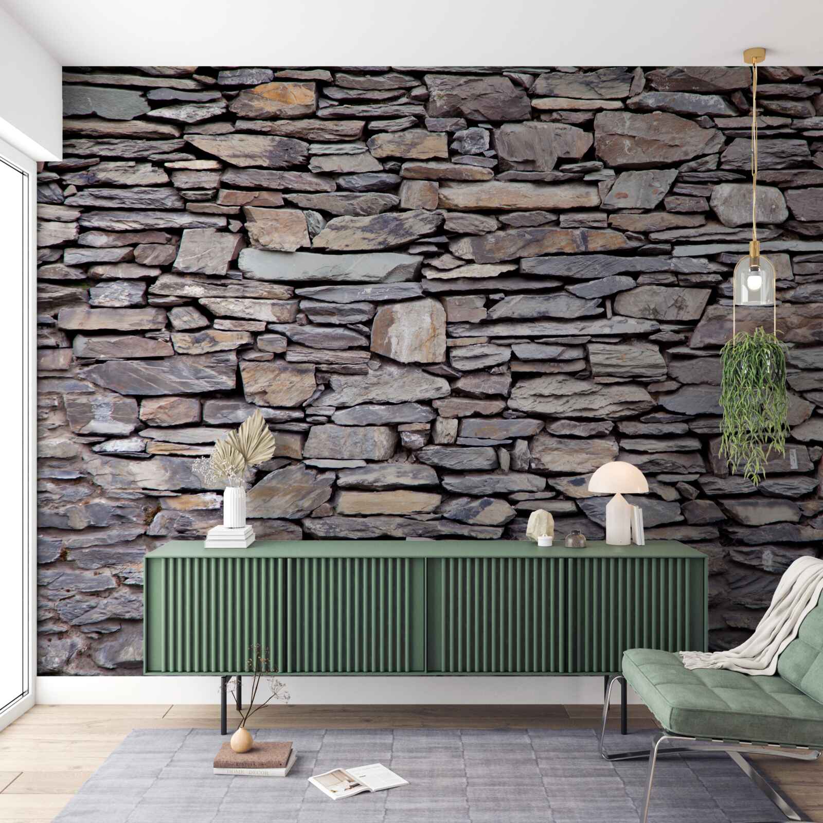 Fototapeta szary kamienny mur