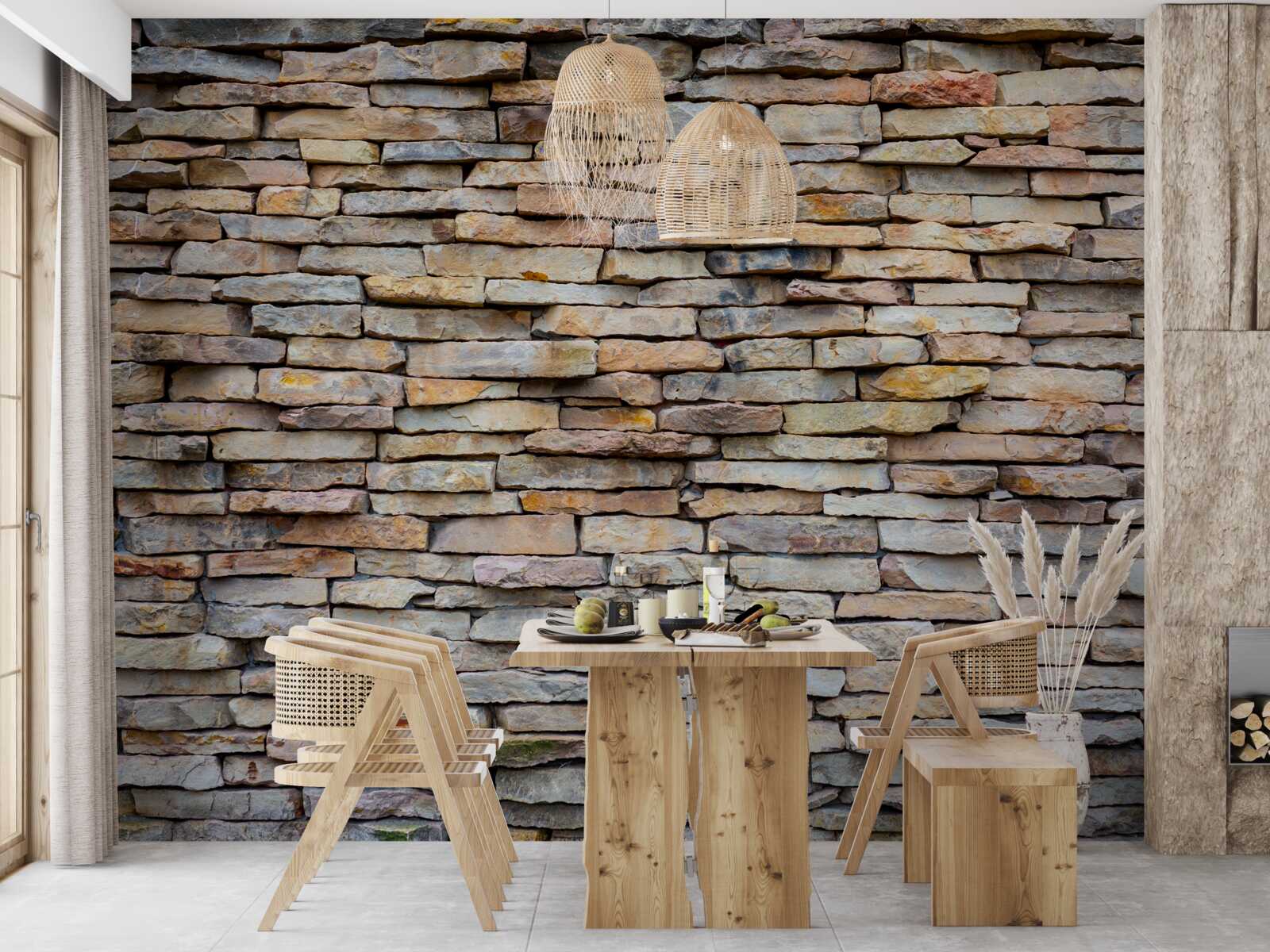 Fototapeta struktura kamiennego muru