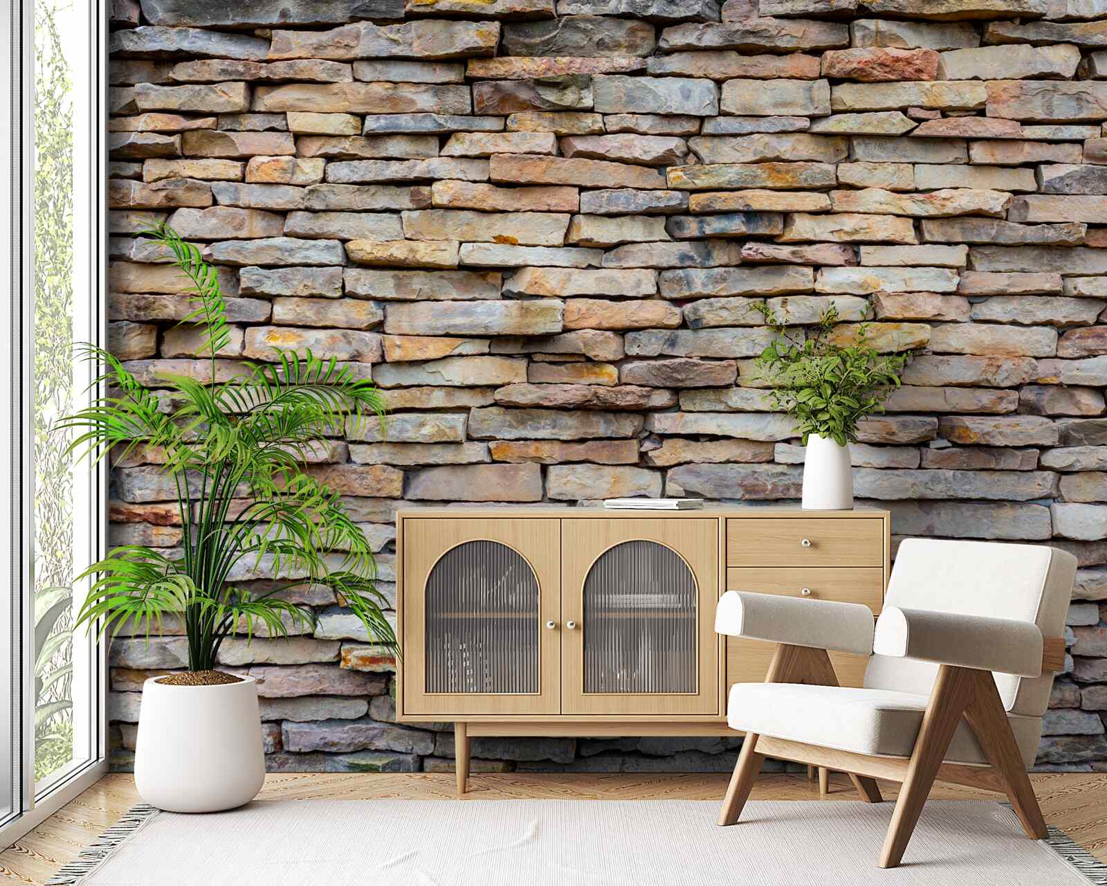 Fototapeta struktura kamiennego muru