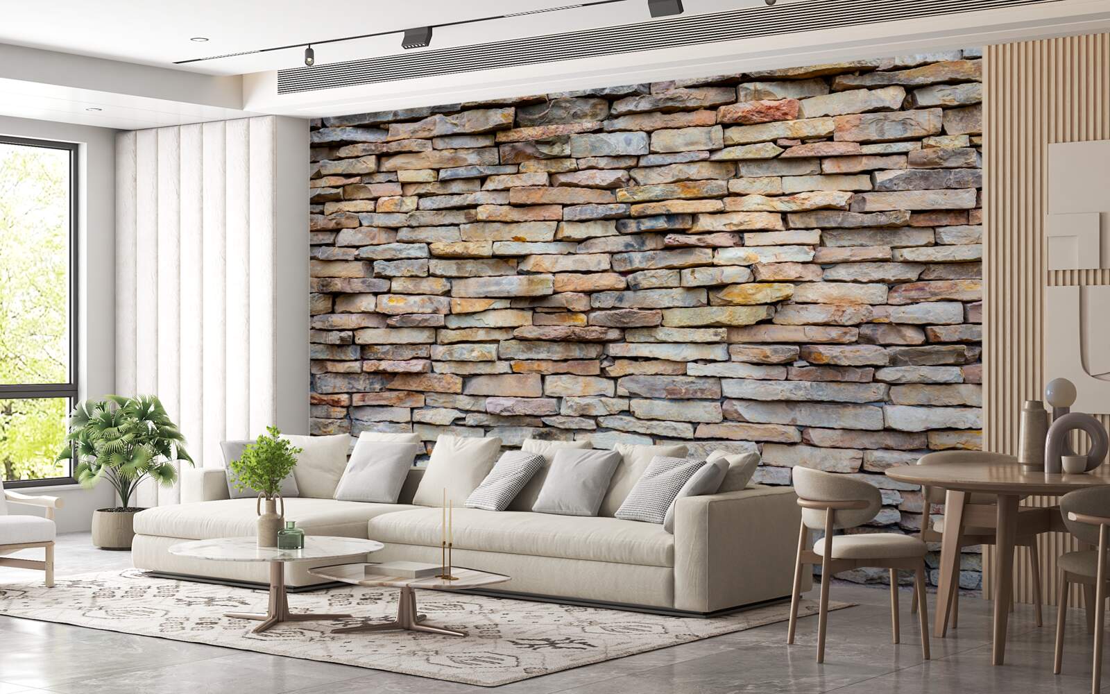 Fototapeta struktura kamiennego muru