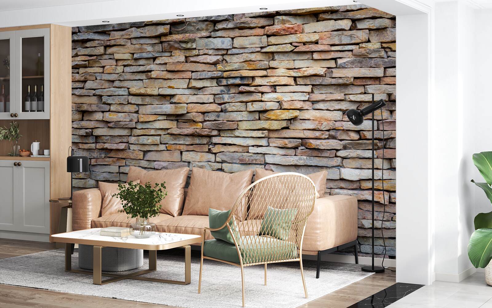 Fototapeta struktura kamiennego muru