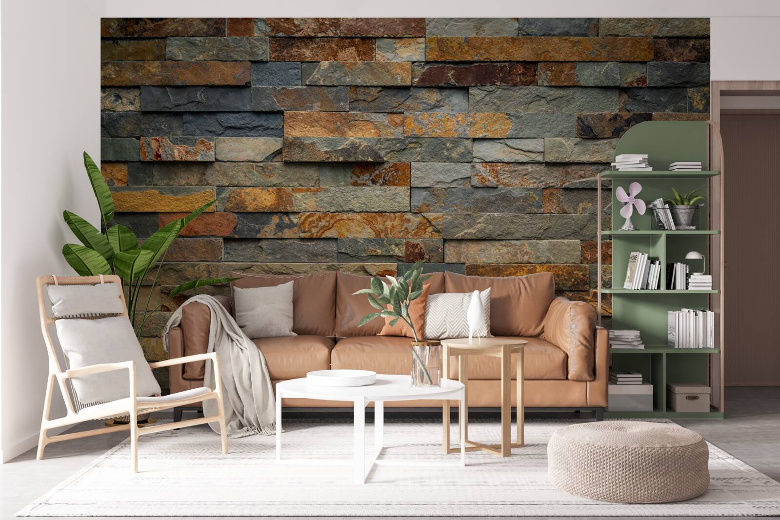 Fototapeta multi-czerwona ściana wykonana z kamienia