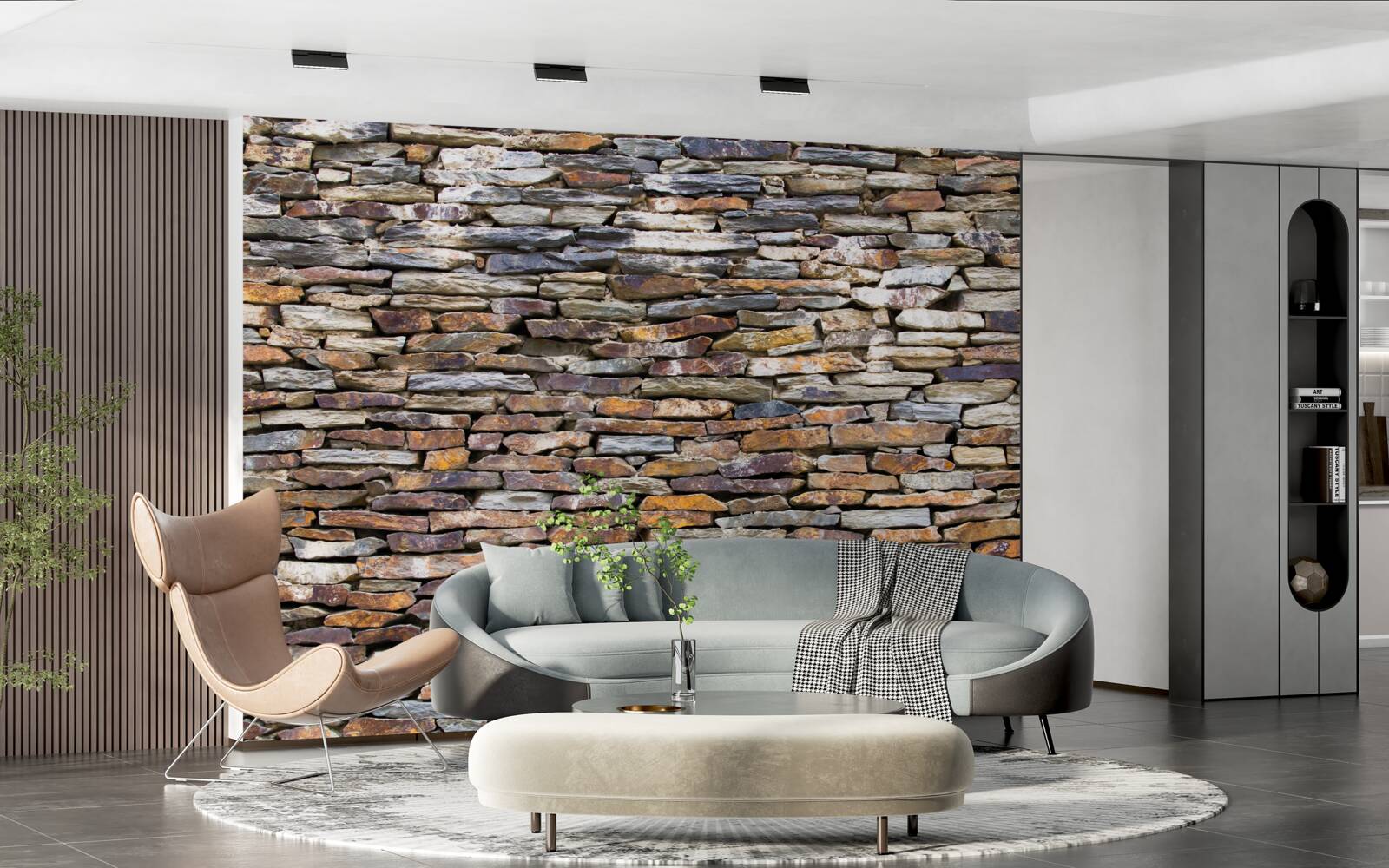 Fototapeta bariera z czarnego łupka