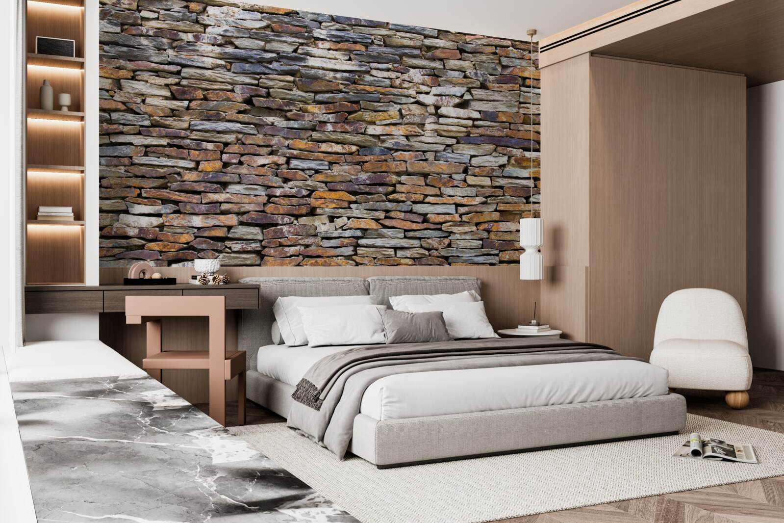 Fototapeta bariera z czarnego łupka