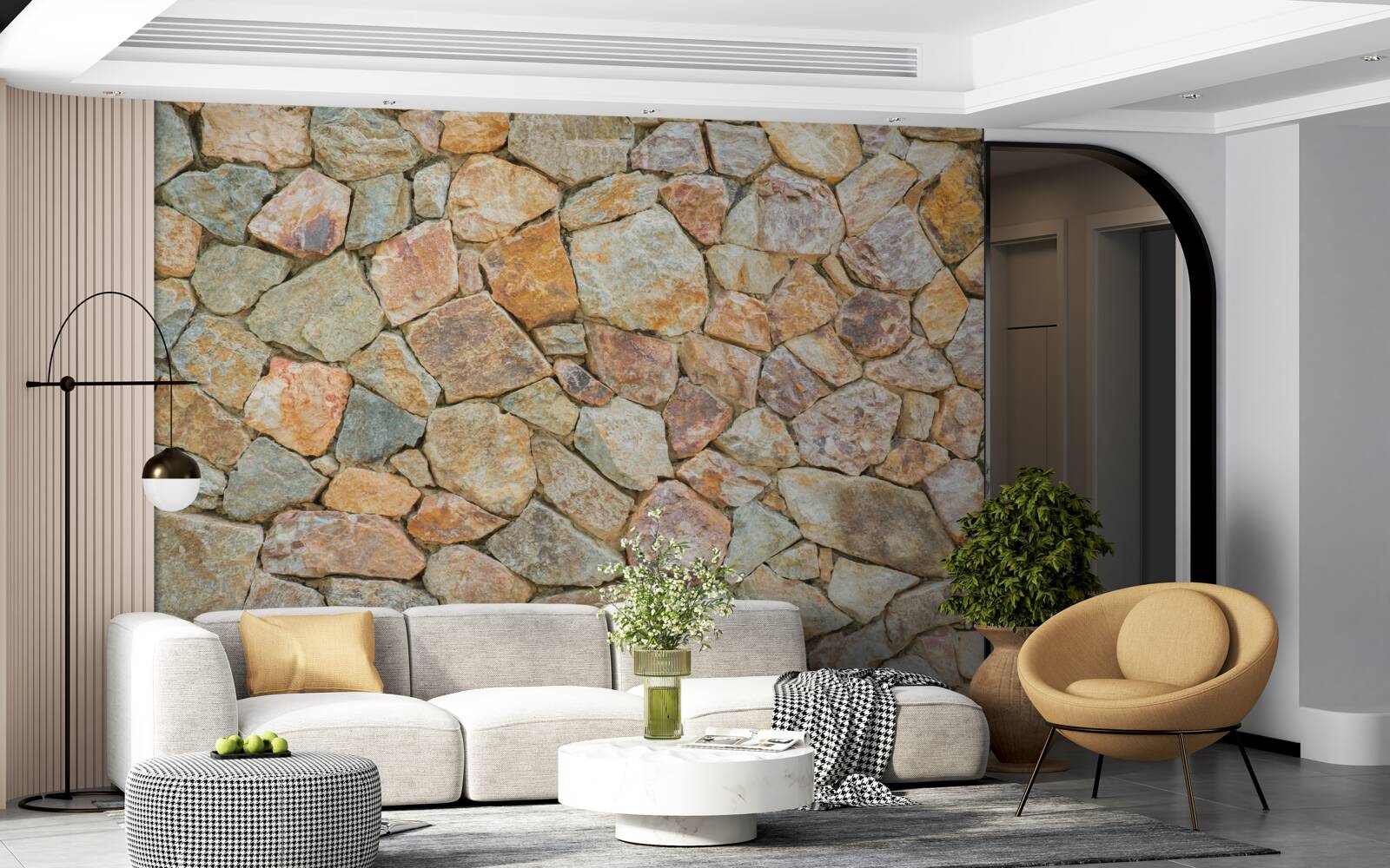 Fototapeta brązowe kamienie o różnych odcieniach