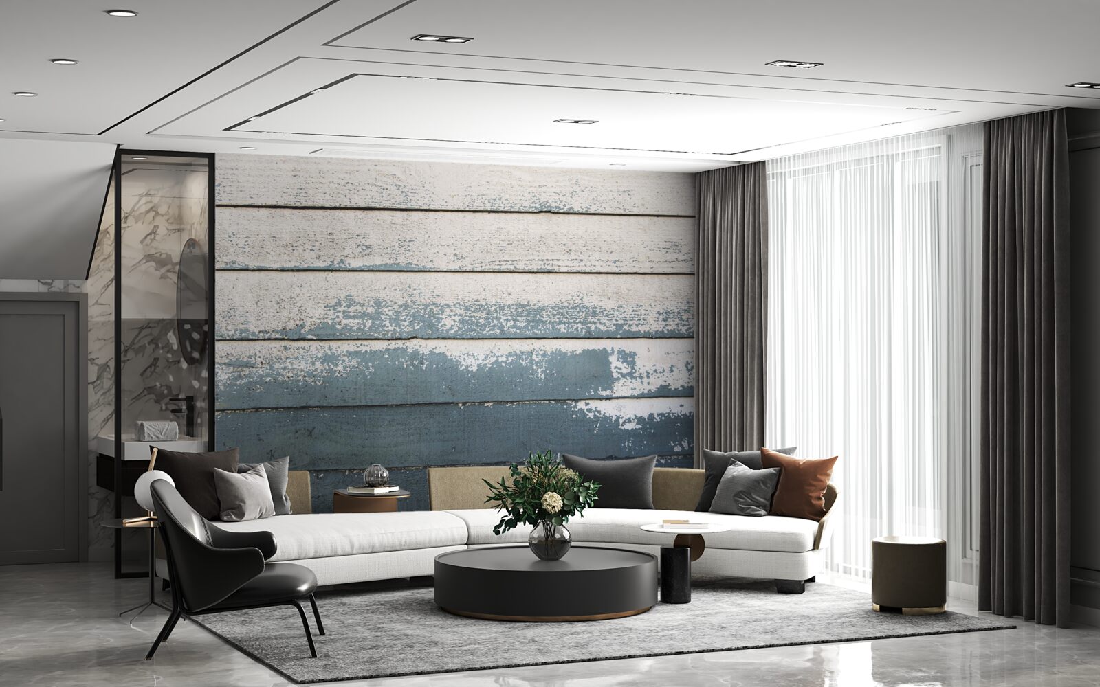 Fototapeta stara drewniana płyta, która utraciła pokrycie