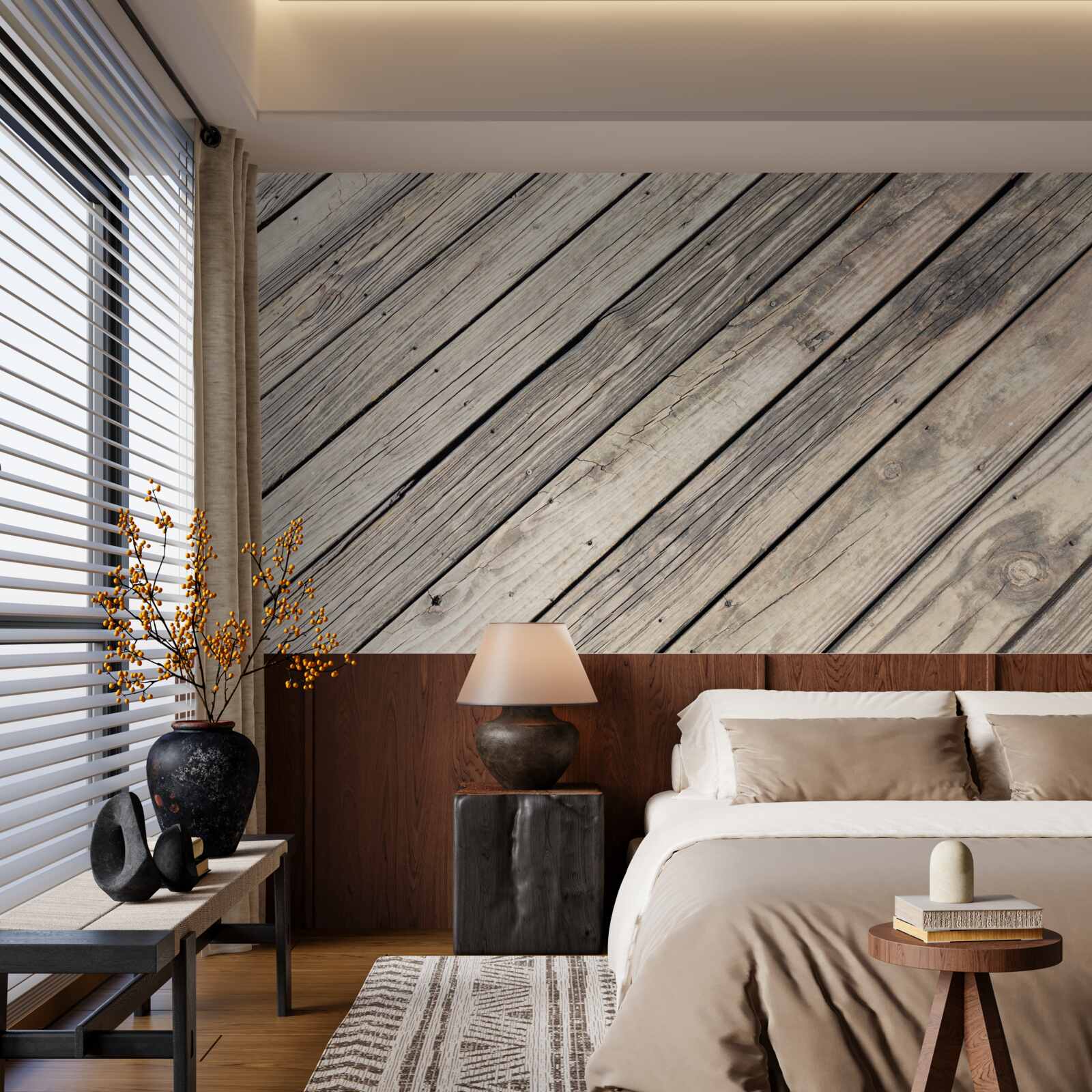 Fototapeta drewniane tło starych desek