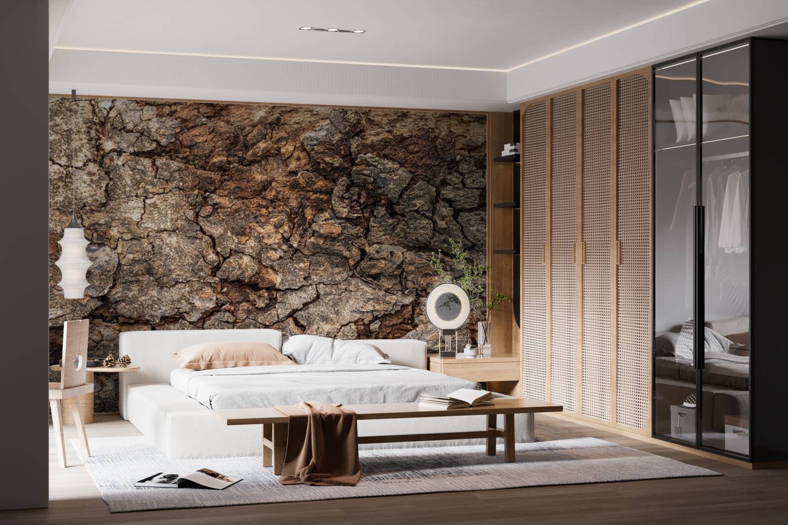 Fototapeta autentyczna skórka drewna