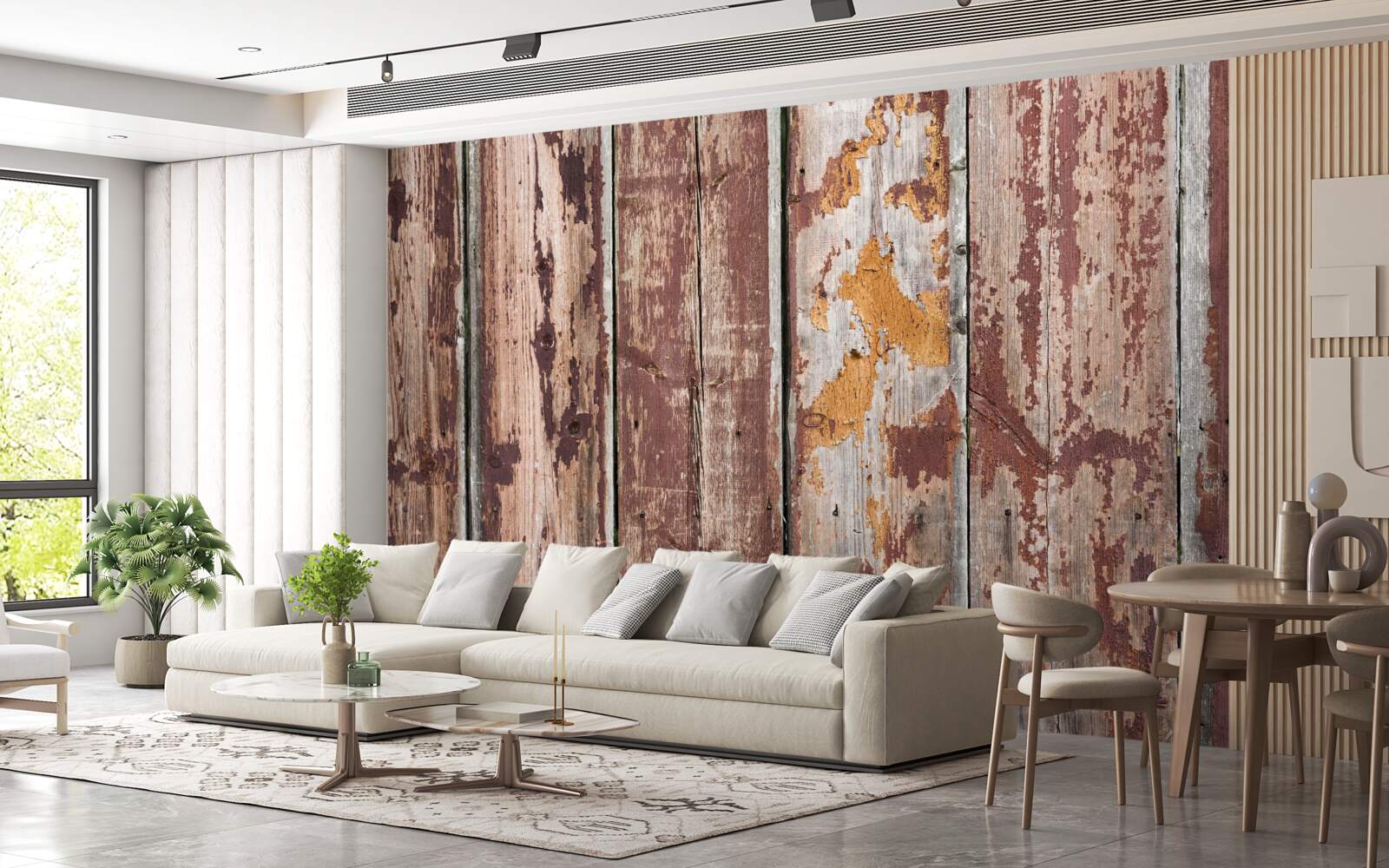 Fototapeta drewniane tło nasiąknięte wilgocią