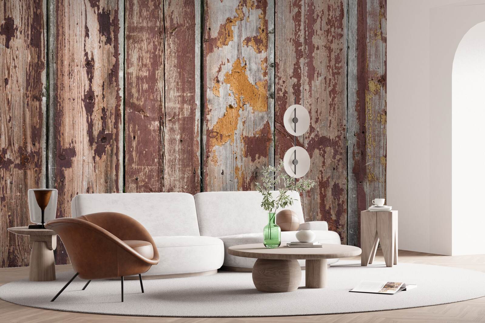 Fototapeta drewniane tło nasiąknięte wilgocią