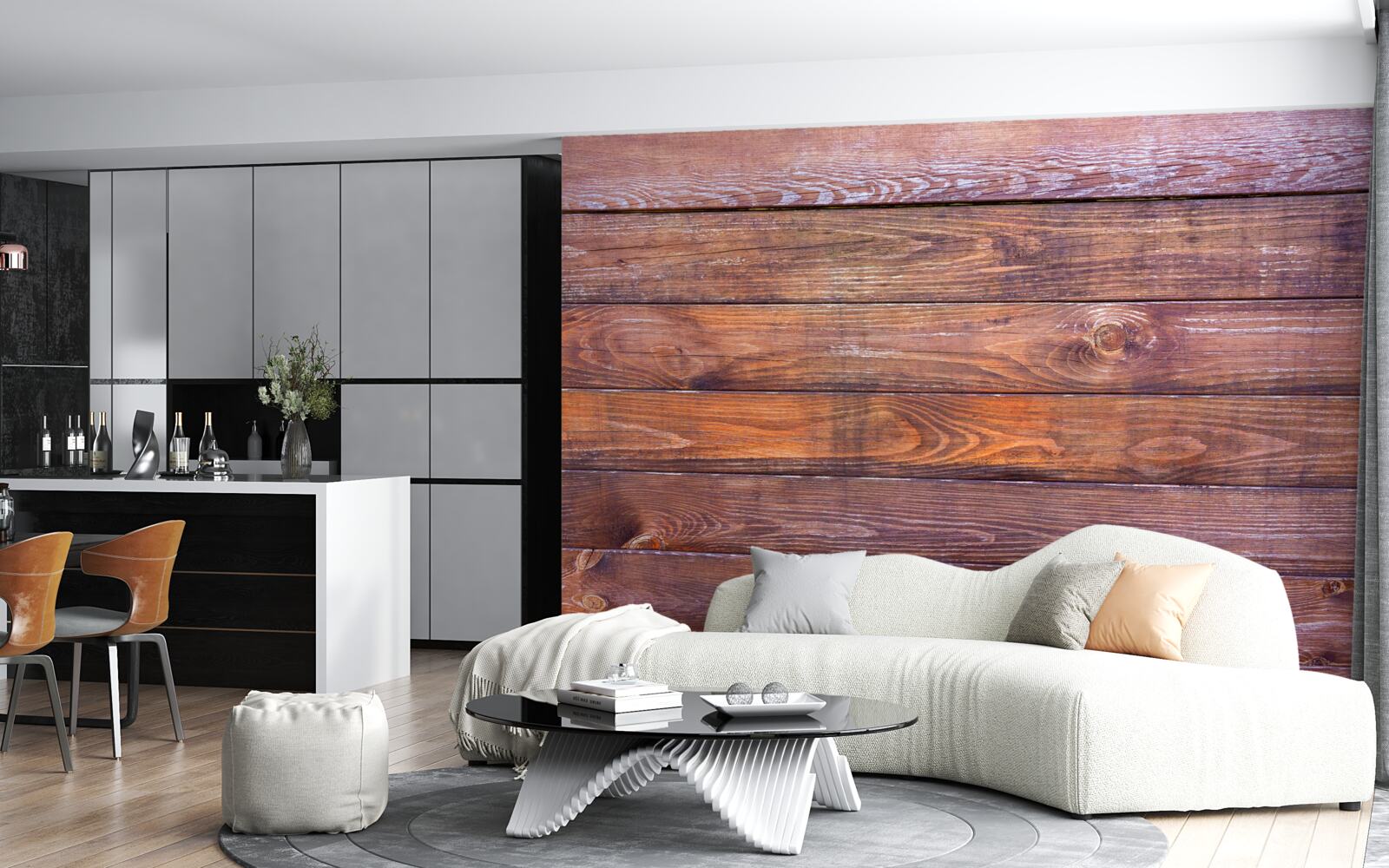 Fototapeta struktura desek drewnianych