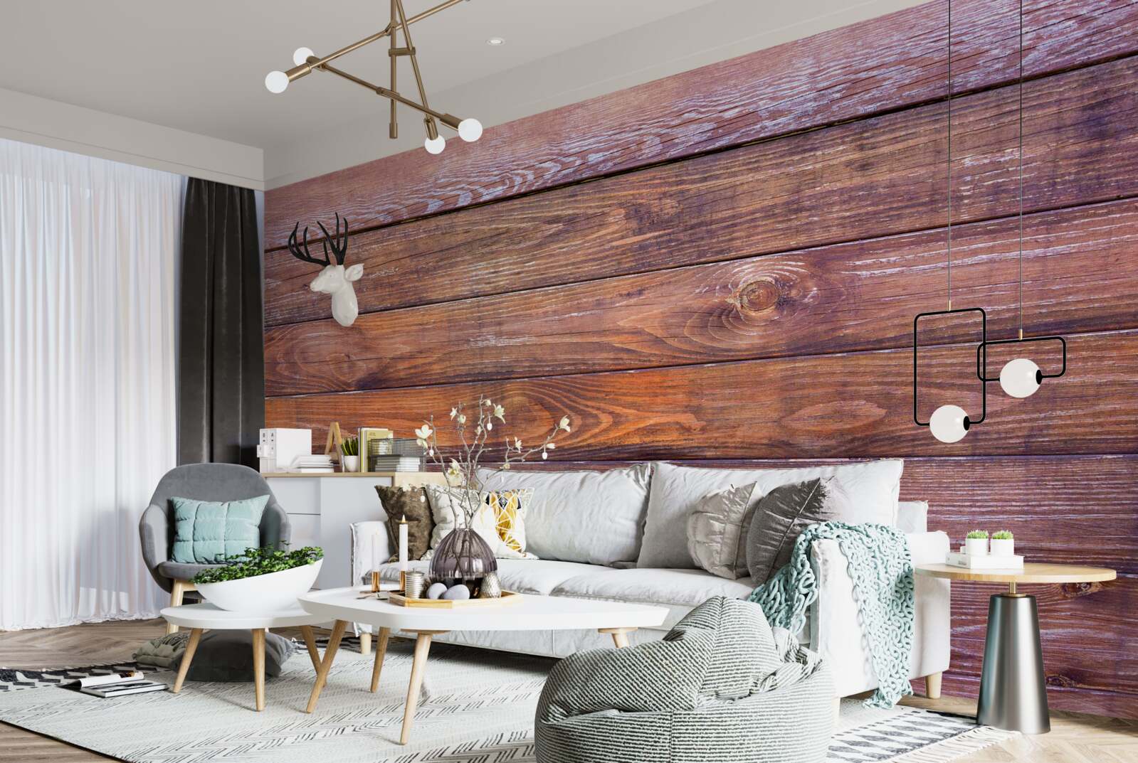 Fototapeta struktura desek drewnianych