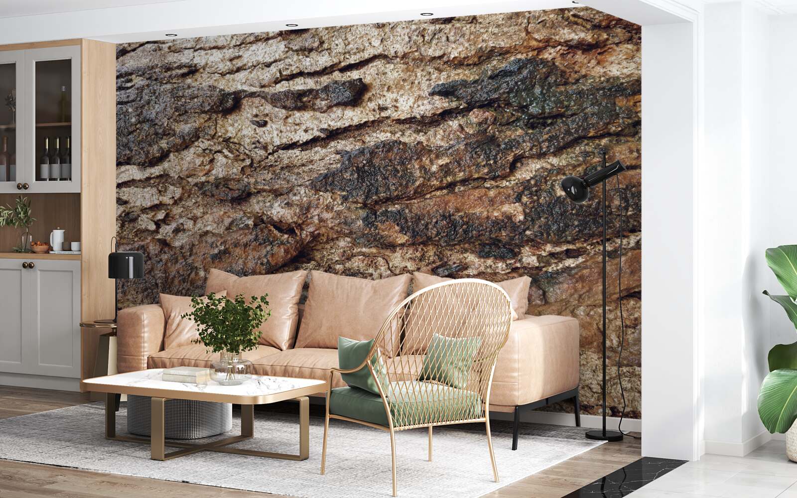 Fototapeta atrakcyjna, naturalna skórka