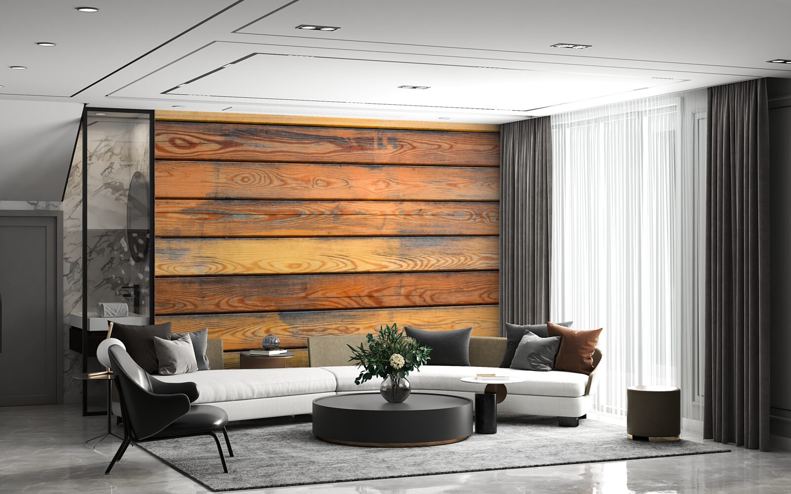 Fototapeta antyczne deski drewniane