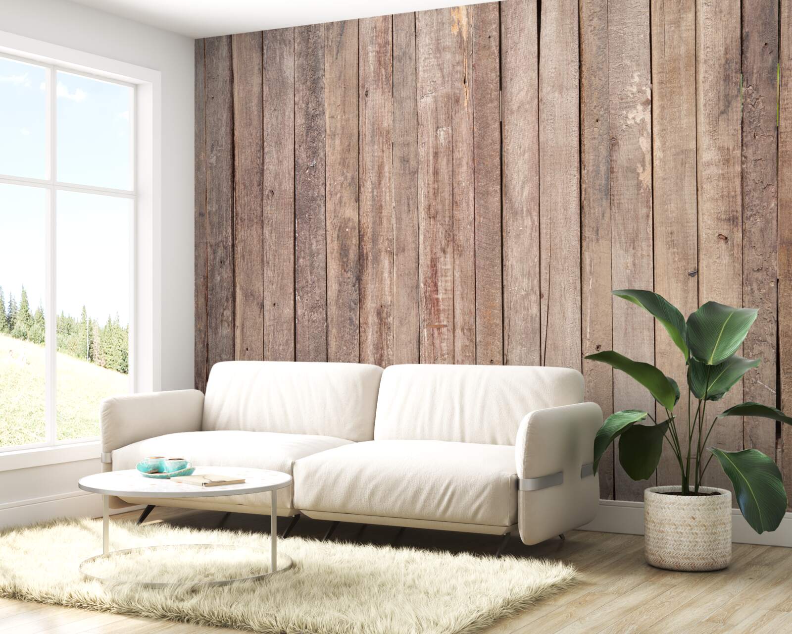 Fototapeta deski parkietowe w różnych odcieniach