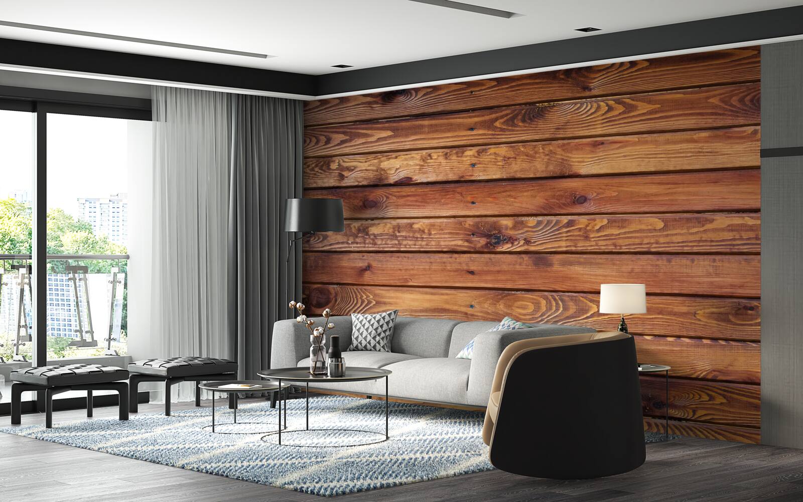 Fototapeta naturalna faktura drewna