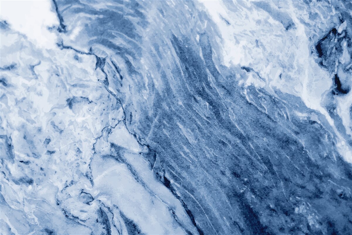 Fototapeta zimowe formacje z zamarzniętej wody