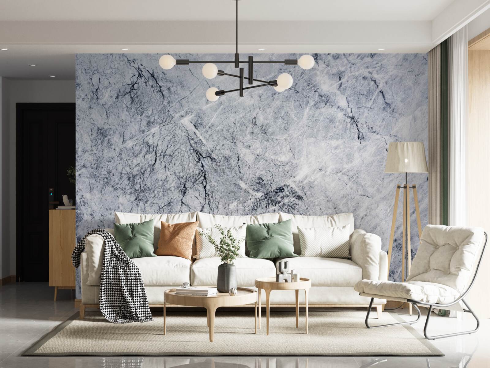 Fototapeta elegancki szary marmur