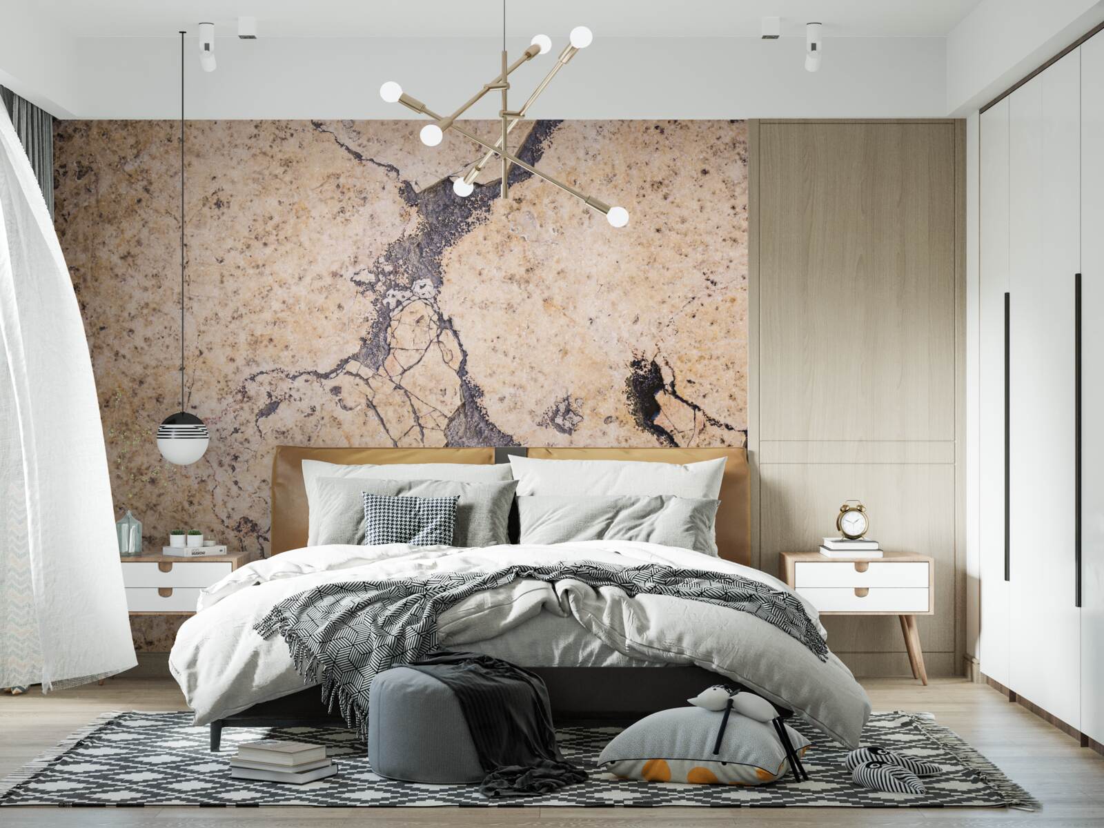 Fototapeta vintage abstrakcja piasku