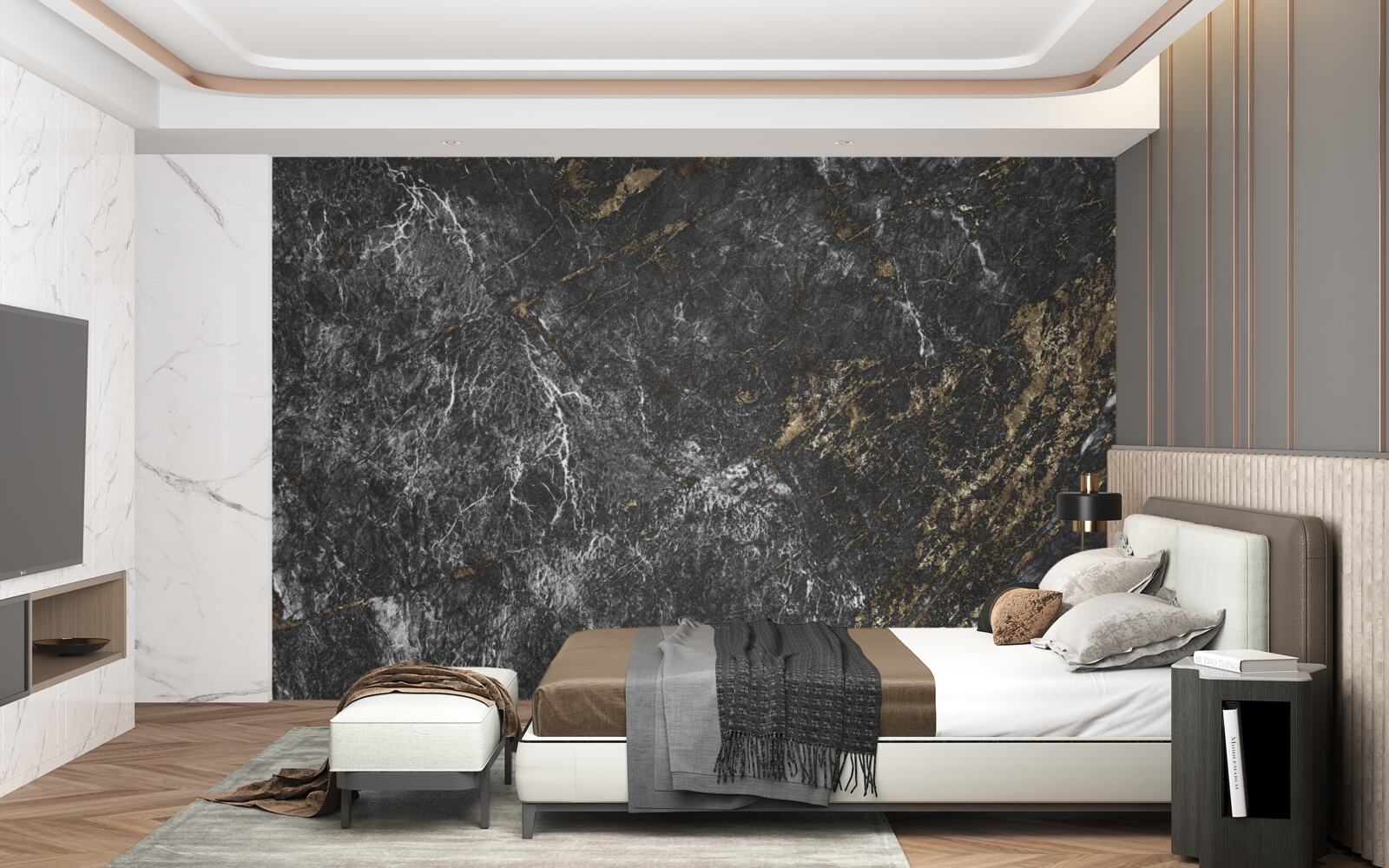 Fototapeta szare marmurowe tło