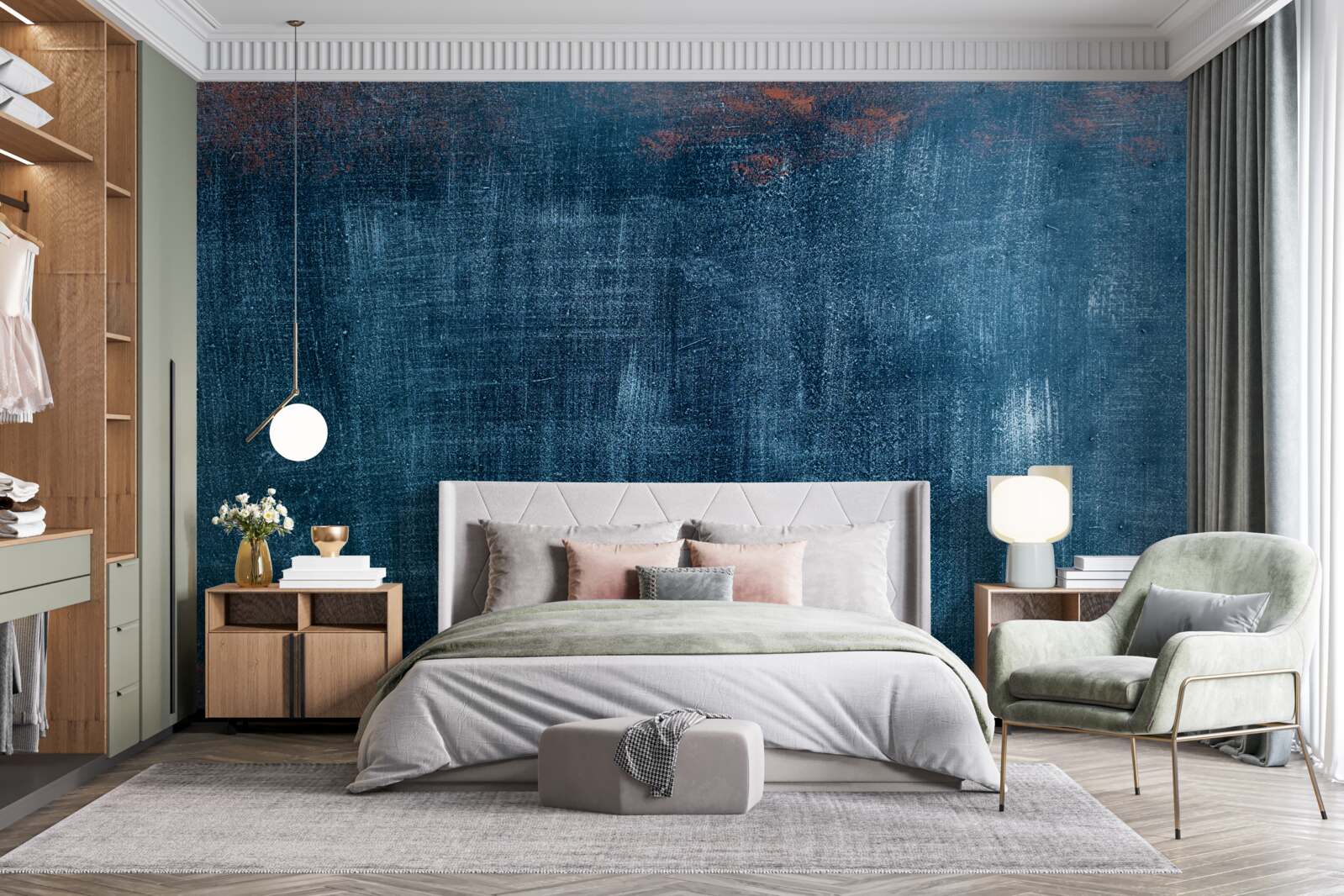 Fototapeta woda z abstrakcyjnym zimnem