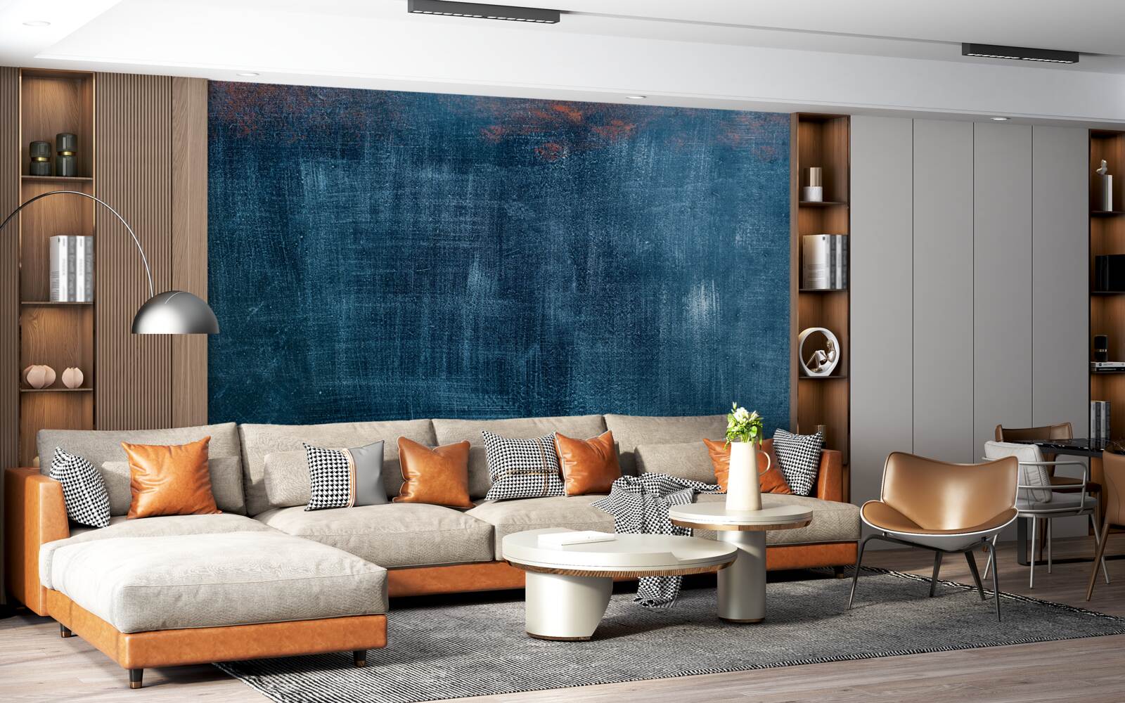 Fototapeta woda z abstrakcyjnym zimnem