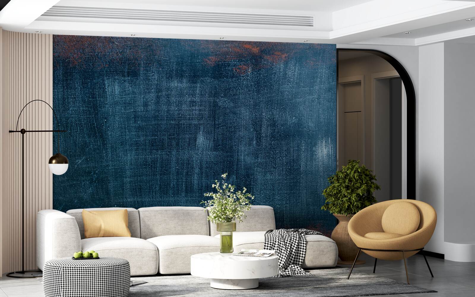 Fototapeta woda z abstrakcyjnym zimnem